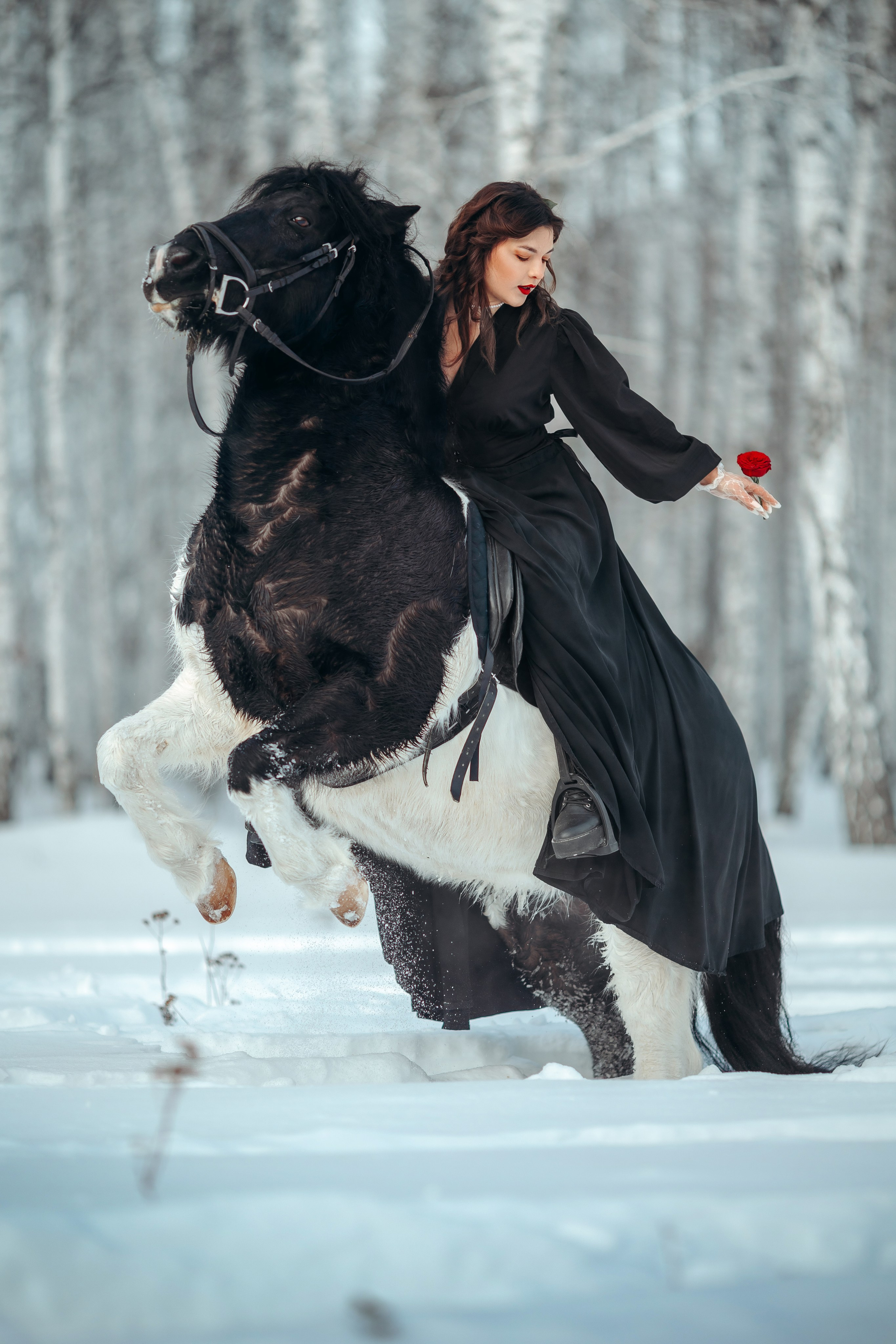 Катя и Шери. Анна Молчанова конный фотограф в Тюмени | фотосессии с лошадьми Тюмень