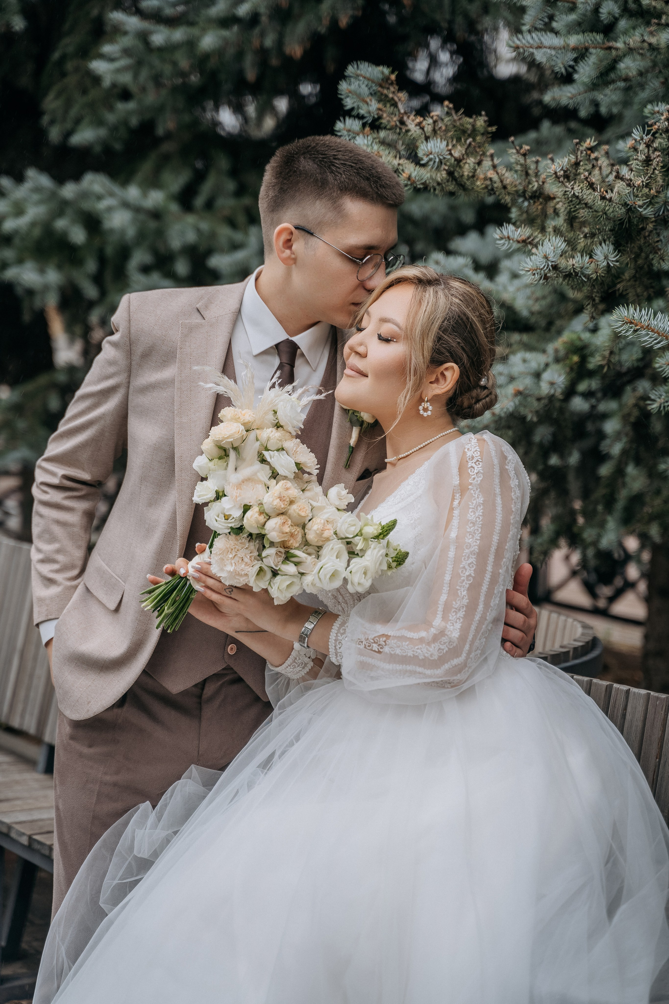 Айнур и Эльнара. Свадебный семейный фотограф Ксения Божко Уфа Раевка никах в Нарыстау