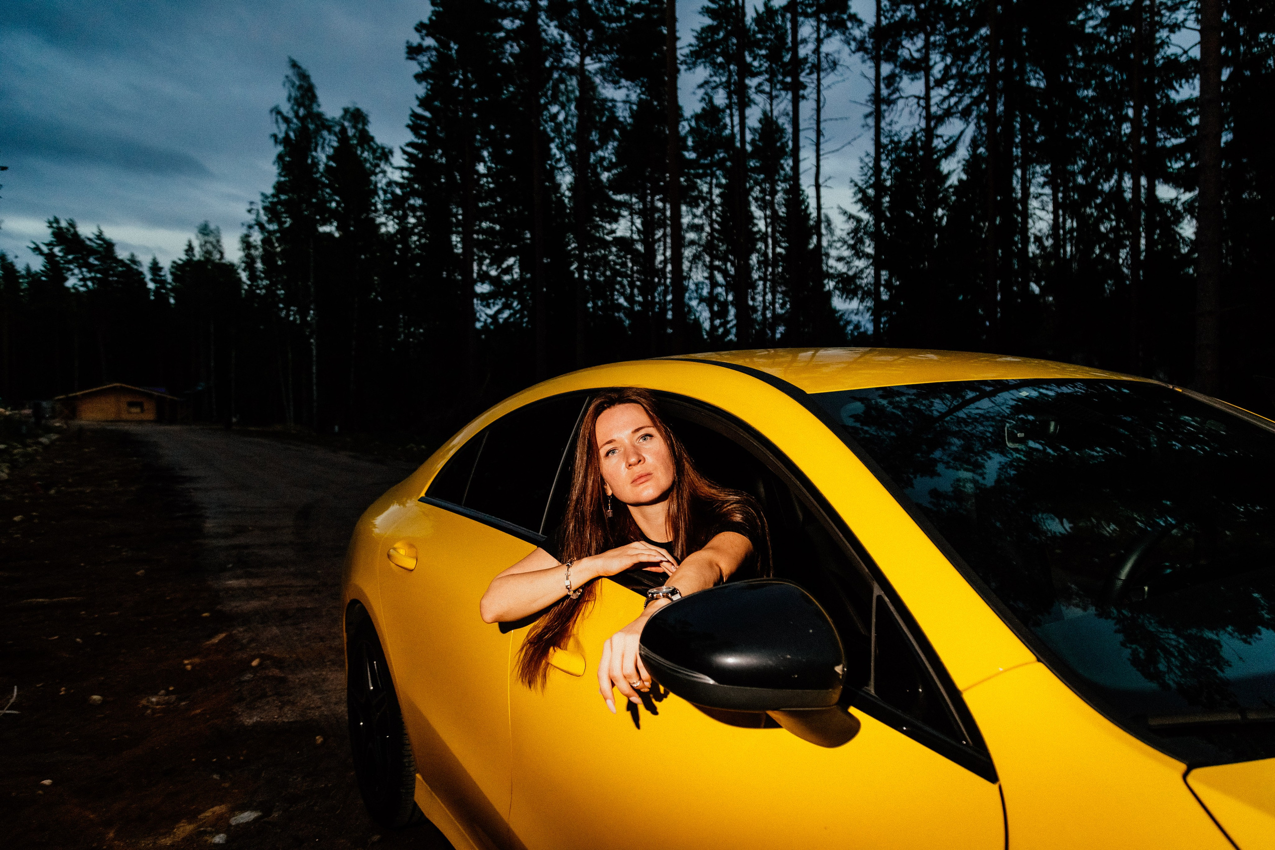 Фотосет с машиной. Семейный фотограф Любовь Саркеева