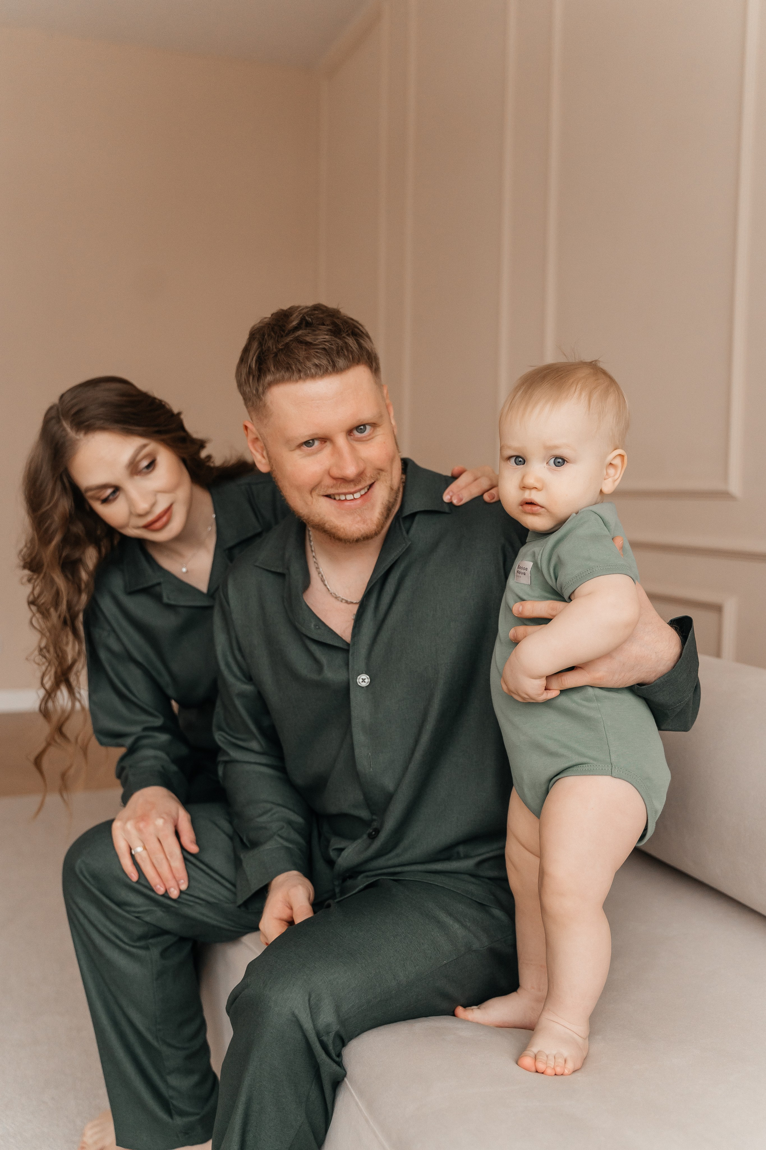 Илья, Таня и Мирон. Волик Мария