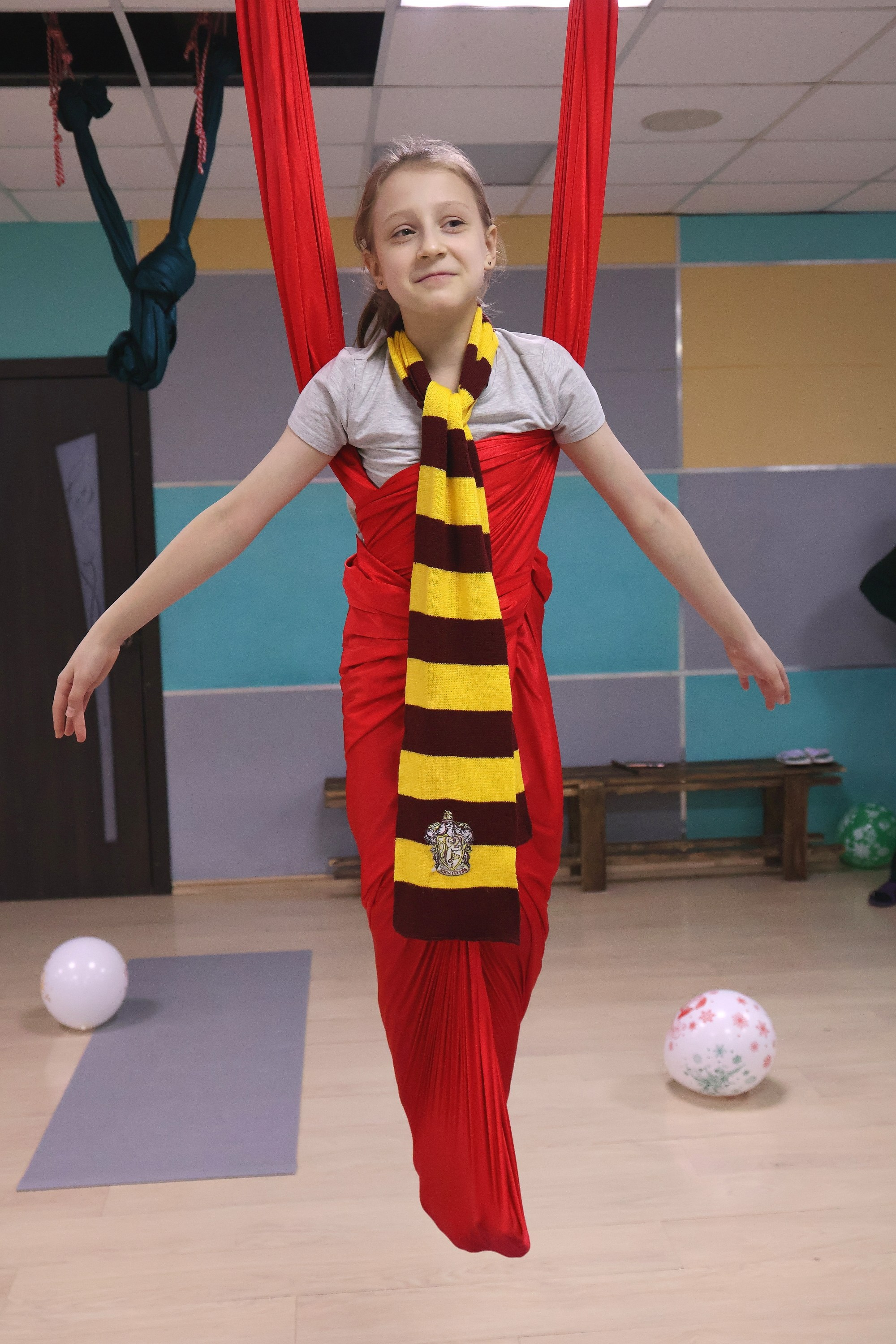 Открытый урок «Фитнес в гамаках». Спортивный и репортажный фотограф Ермакова Светлана