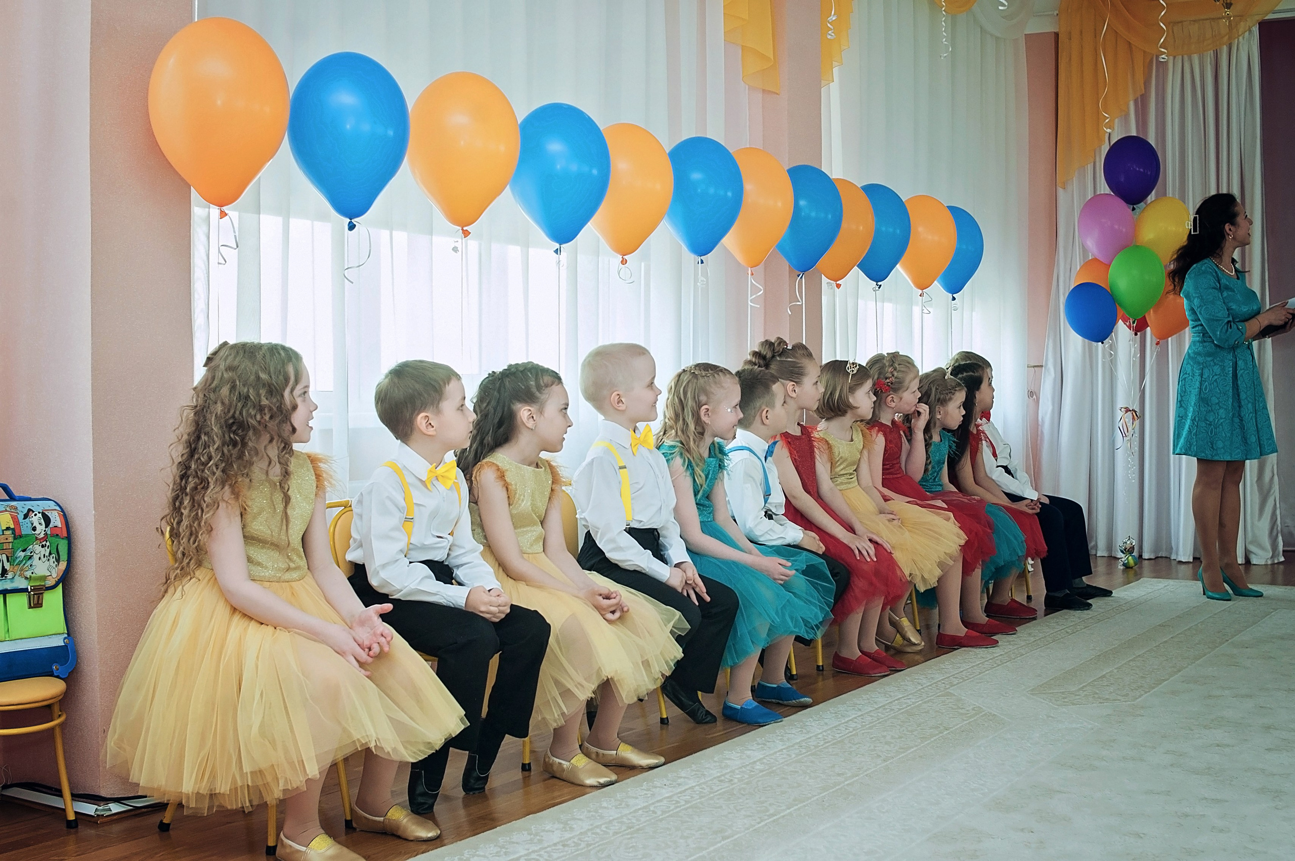 Выпускные в детском саду. Фотограф Санкт-Петербург