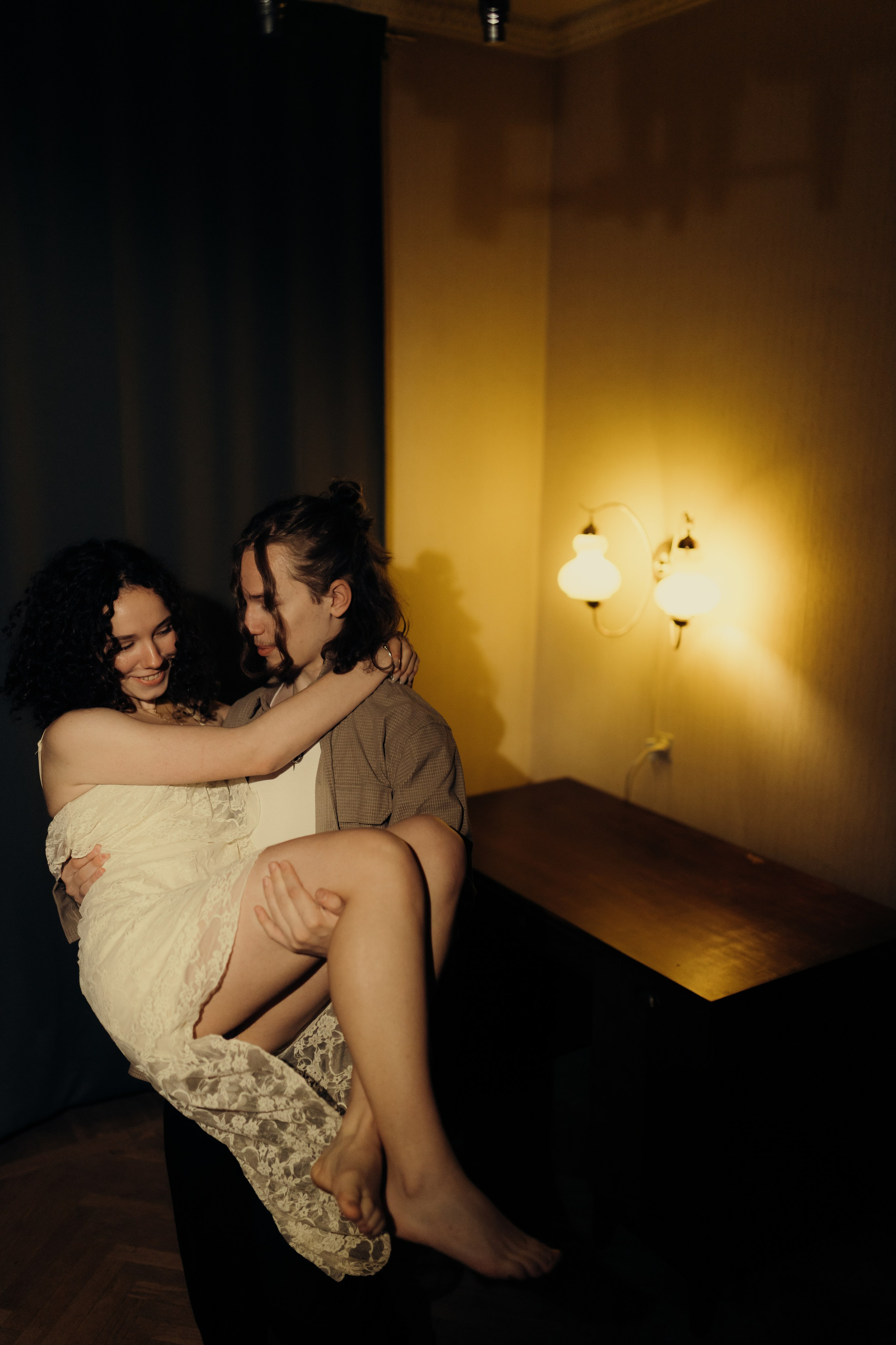 LoveStory домашняя. Фотограф Санкт-Петербург Князева Елизавета