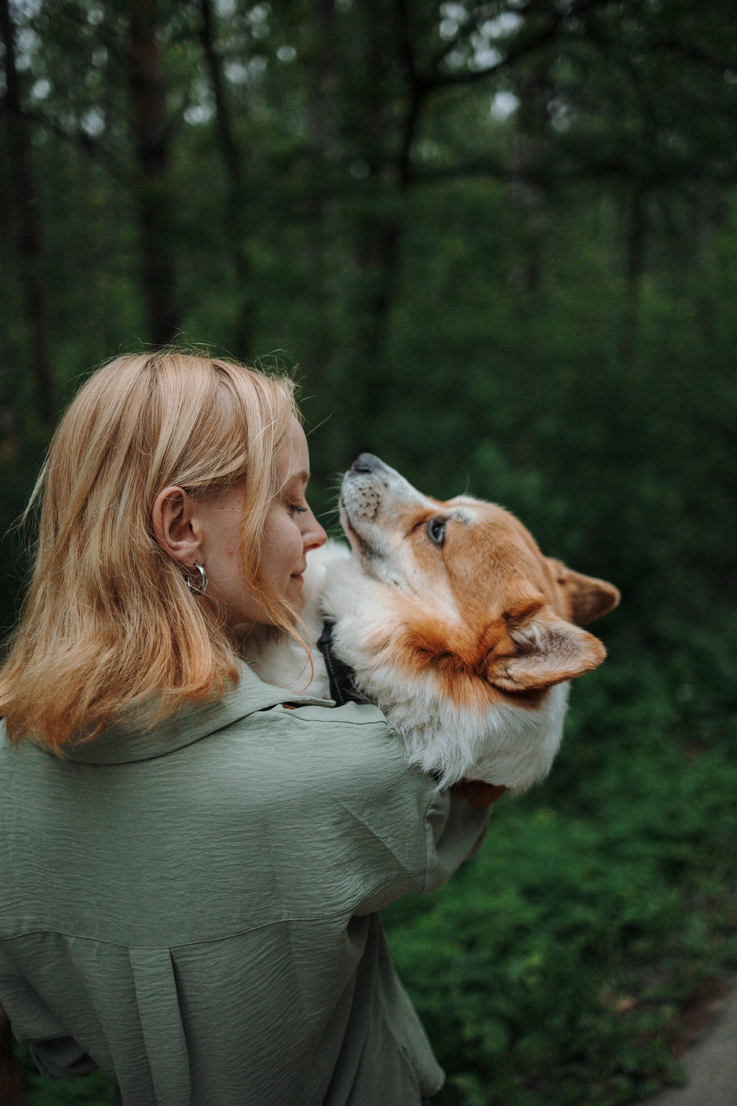 Даша и корги Рудик. Фотограф-анималист в Санкт-Петеребурге Титова Алиса