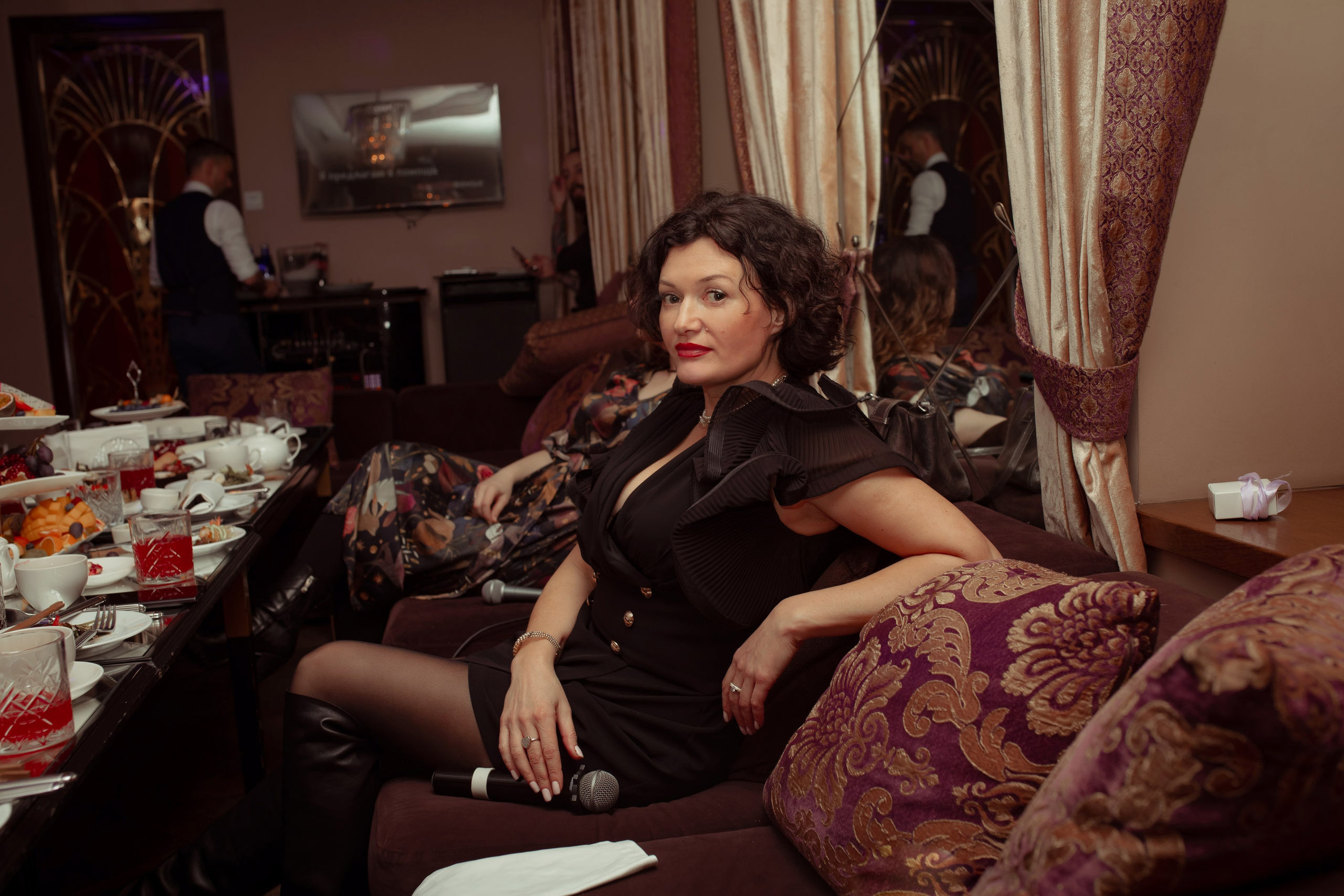 Юбилей в караоке. Семейный и детский фотограф в Москве Дорогова Екатерина