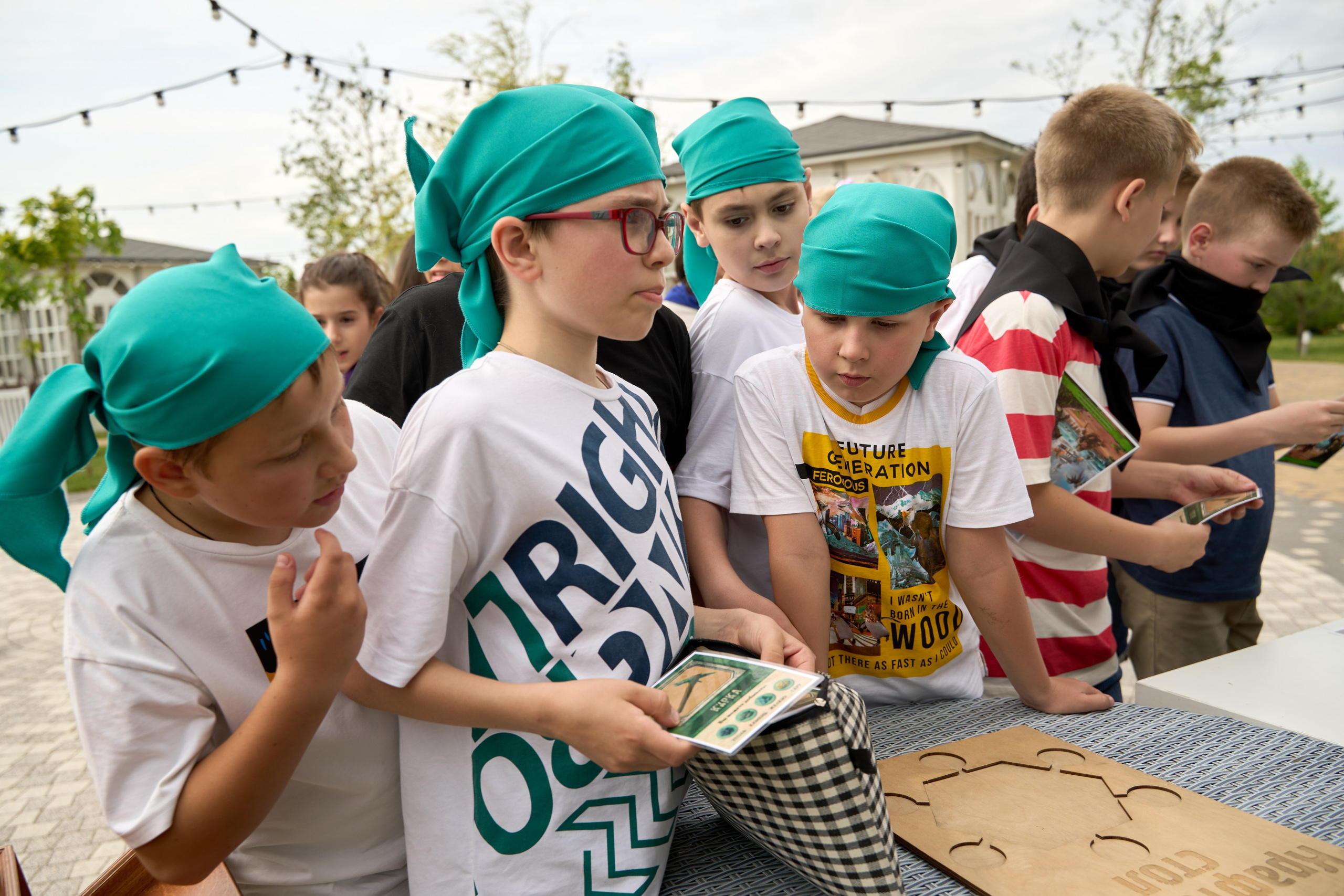 Квиз-игра. Дети. Репортаж