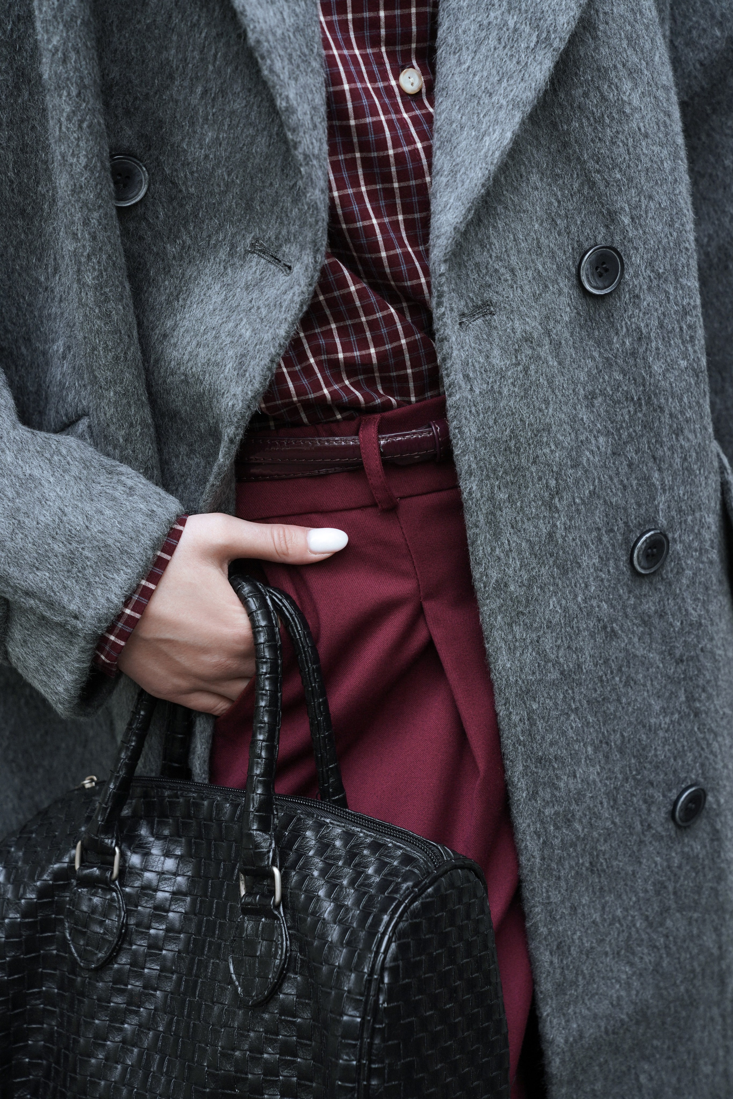 Fashion съемка осенней коллекции верхней одежды. Съемки