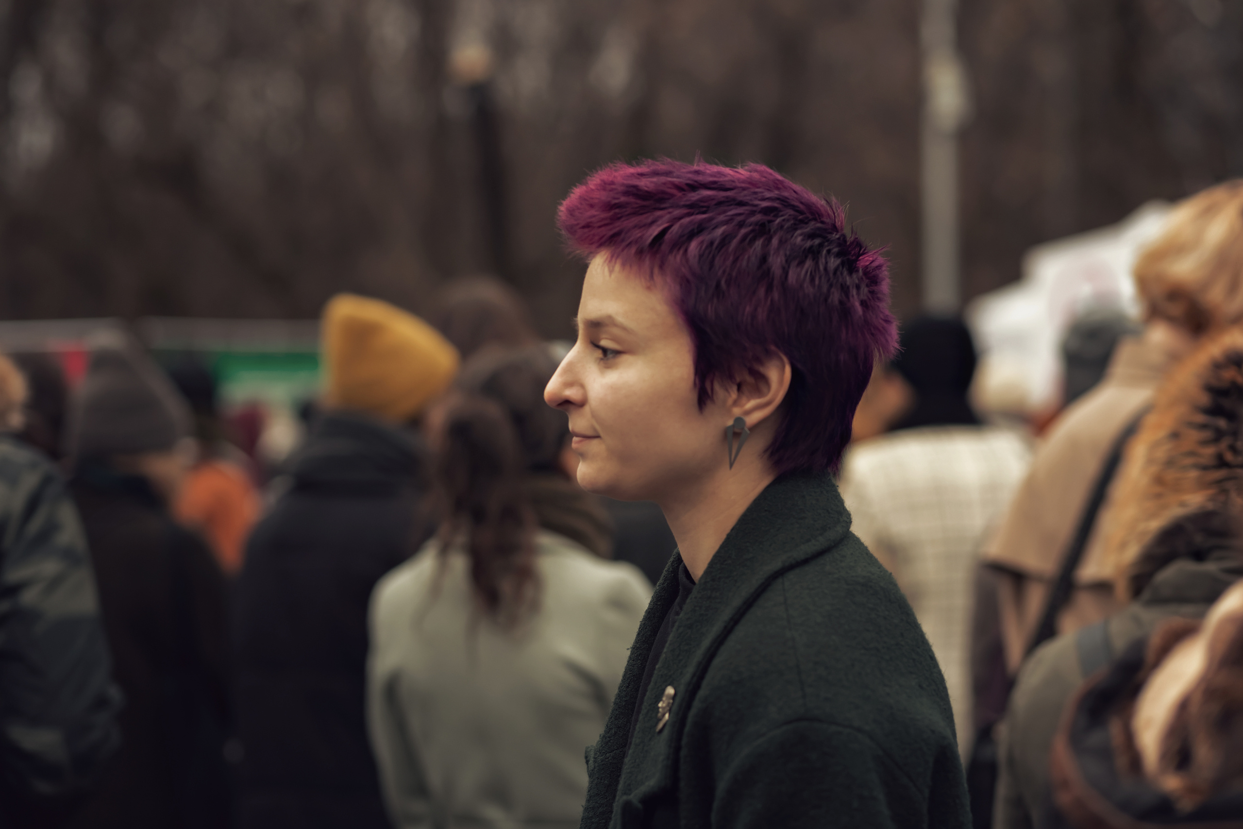 Портреты митинга 8.03.2020 «Сокольники». Сайт фотографа Константина Савина