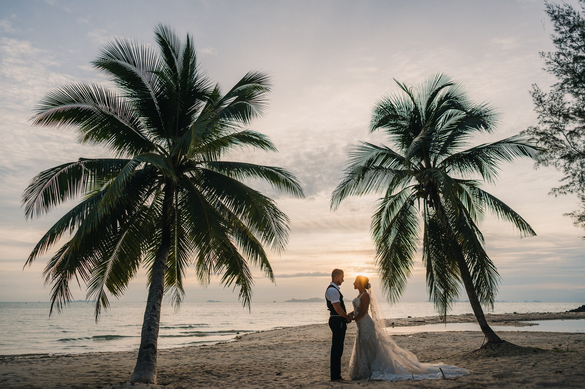 Family Beach Wedding in Koh Samui, Thailand | Just for 2 with Kids
