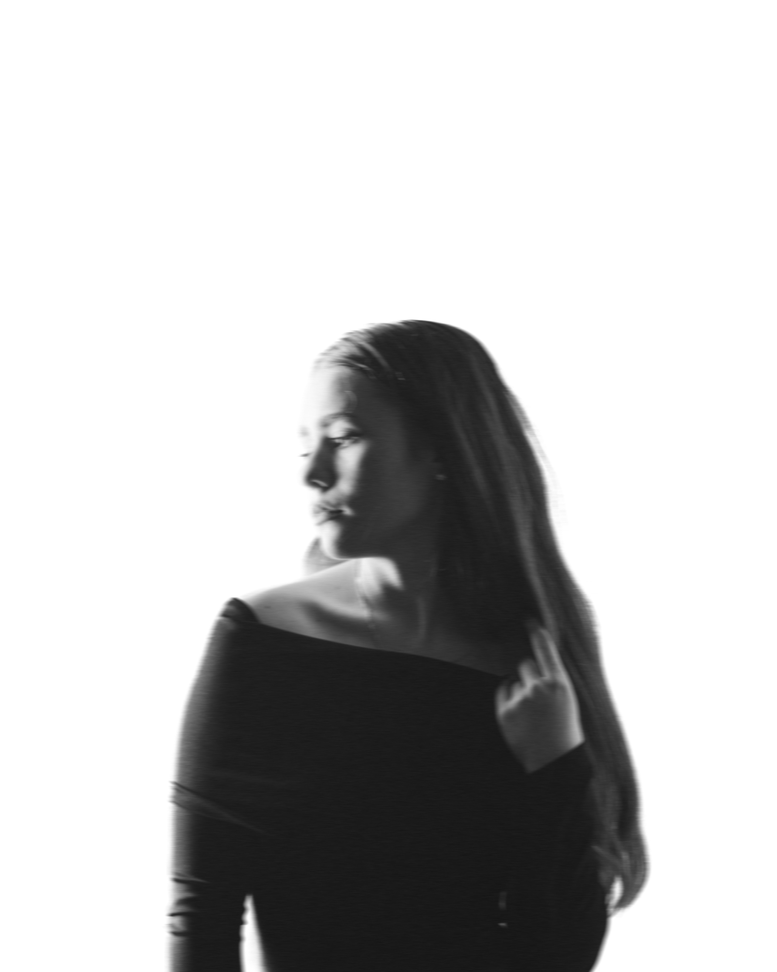 Черно-белый портрет. Портретный фотограф в Москве Владимир Саяпин