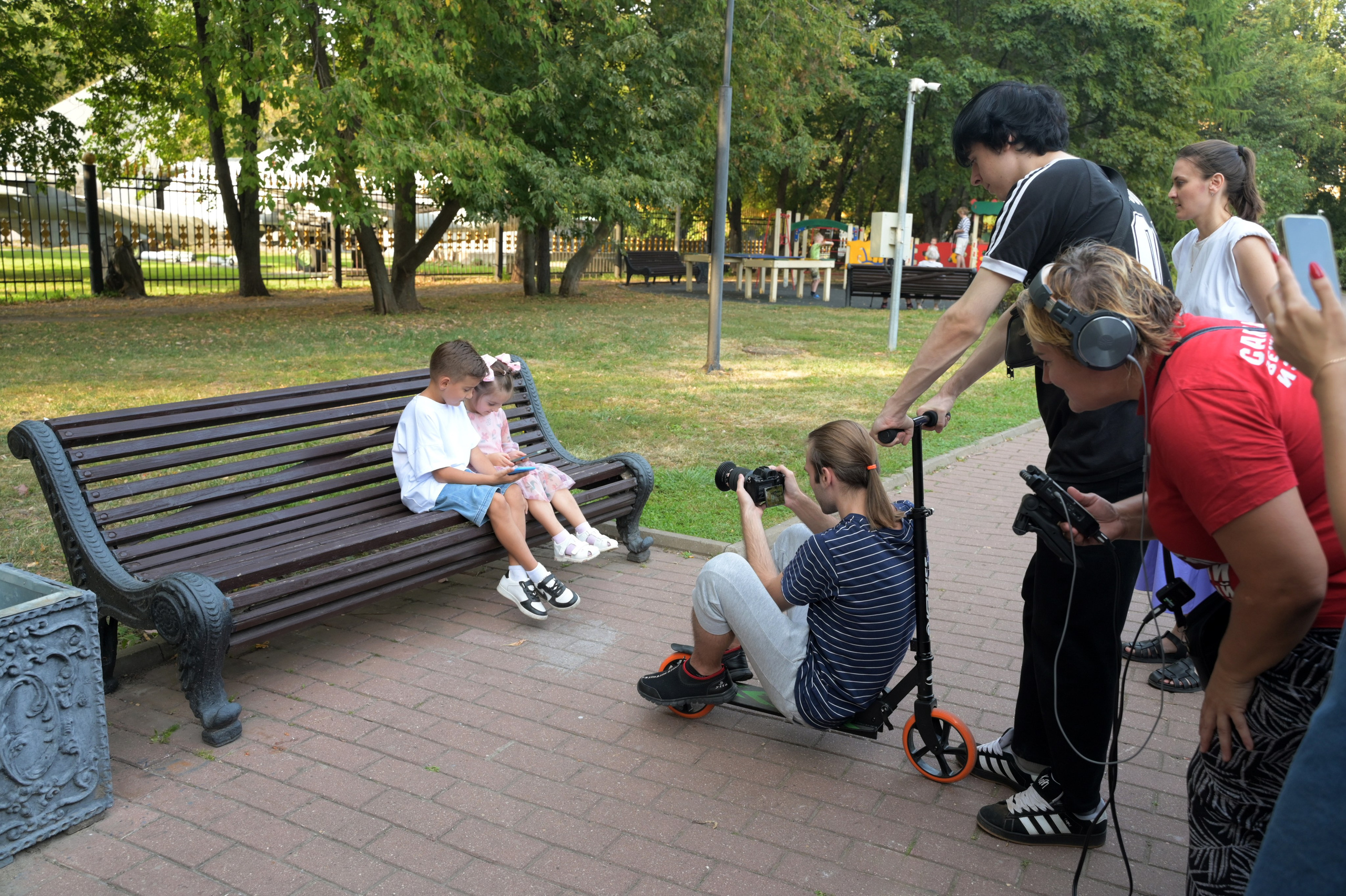 Съемка бекстеджа со съемочной площадки. Портретный фотограф в Москве Казьмина Олеся