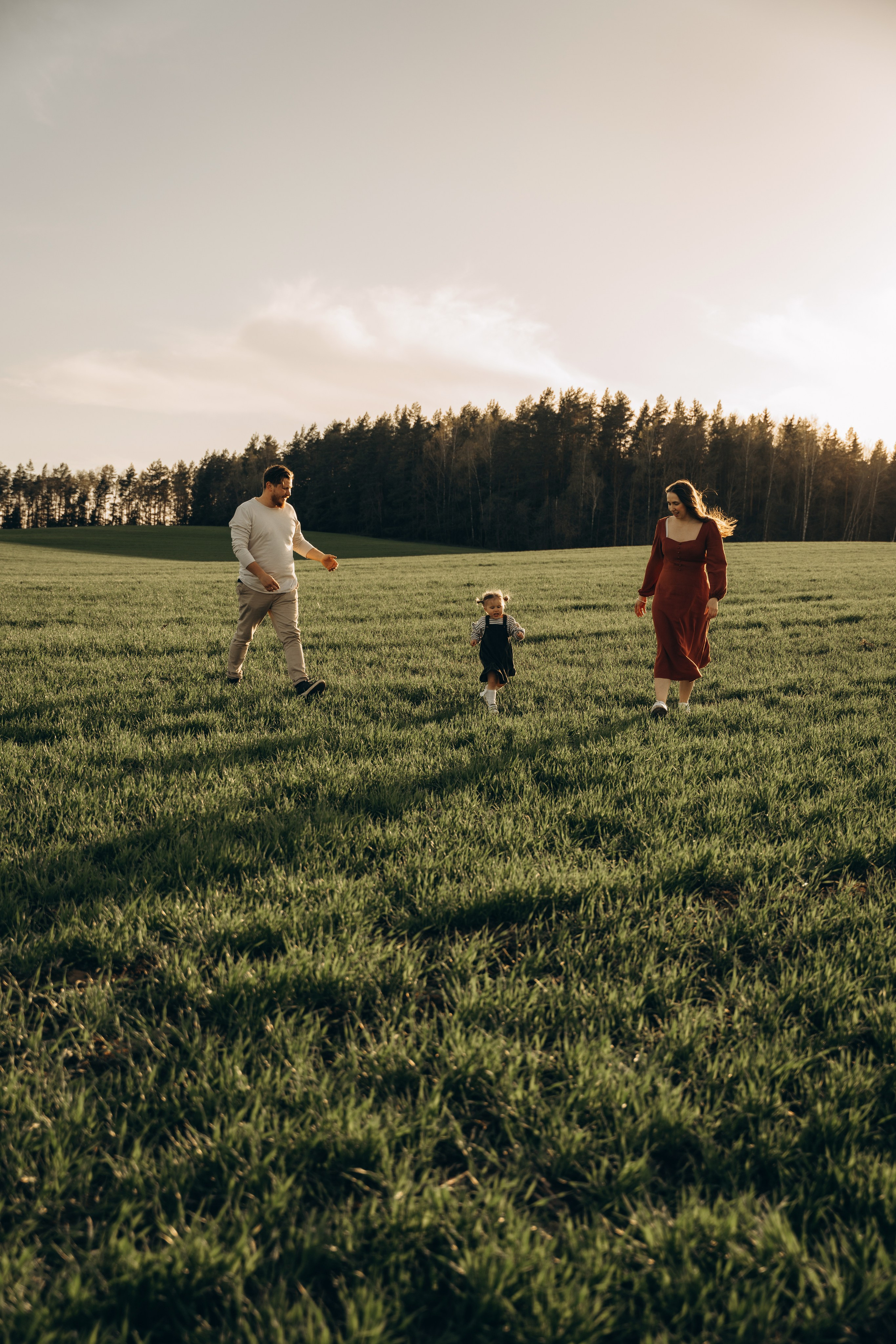 Аня, Матвей и Эбби. Фотограф Мария Миллс | Минск