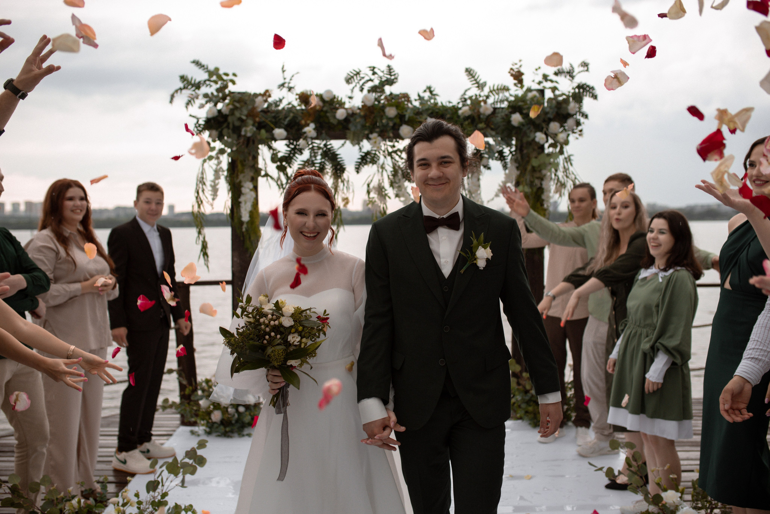 Никита и Александра (выездная регистрация и банкет). Свадебный фотограф Екатерина Черкасская