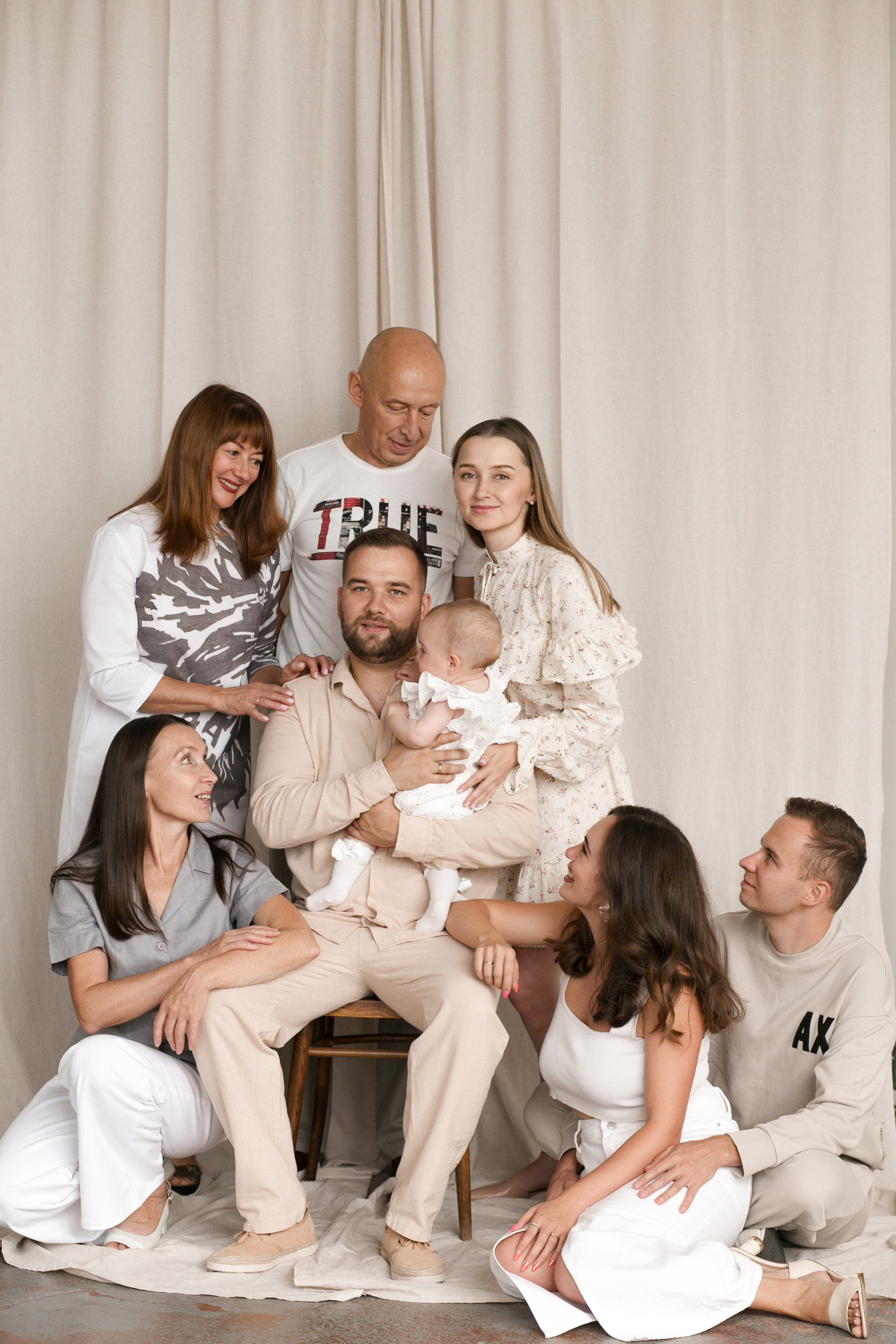 La familia. Фотограф Шевчик Виктория