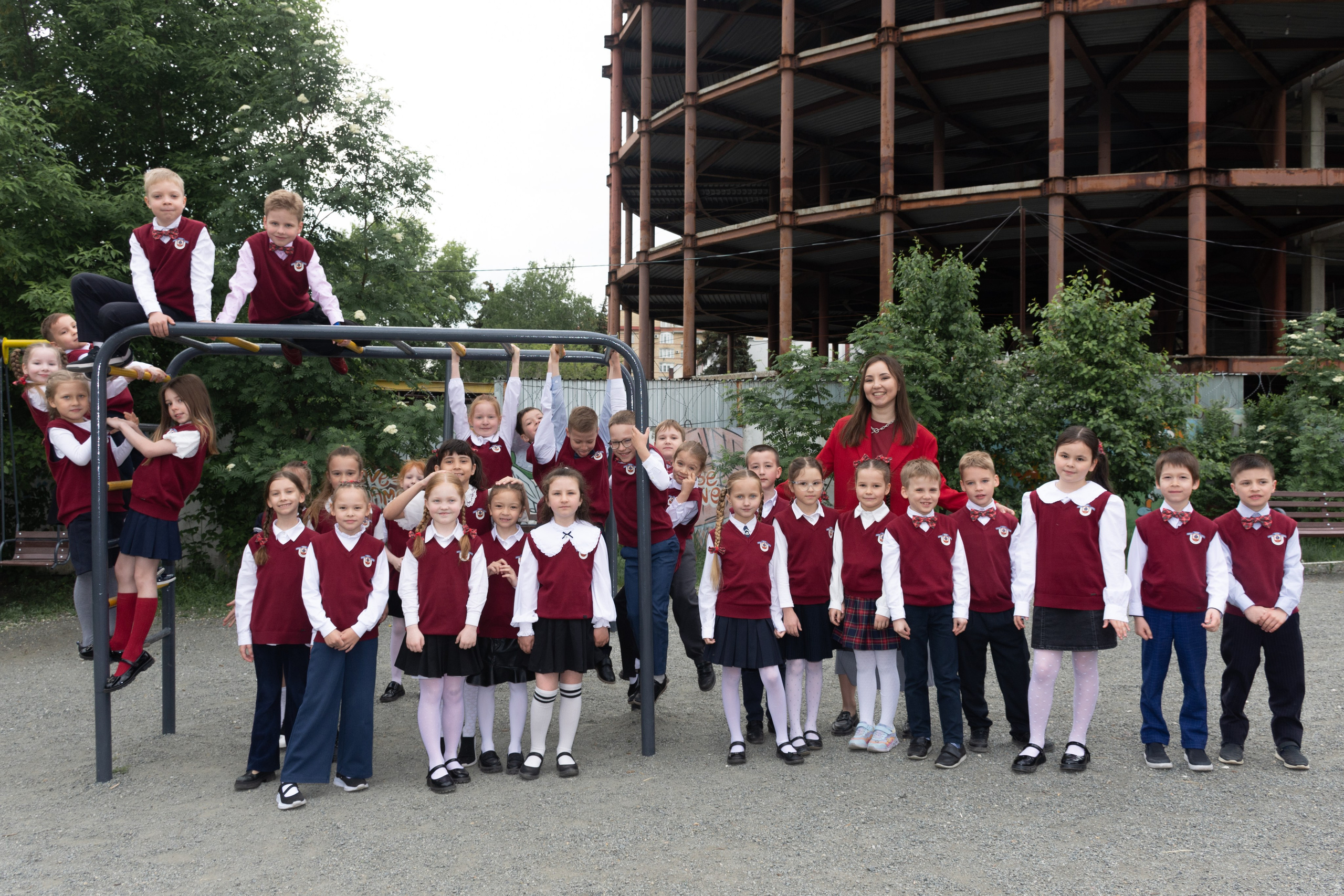 Выпуск первого класса (Гимназия 1). Фотограф Максим Буряк