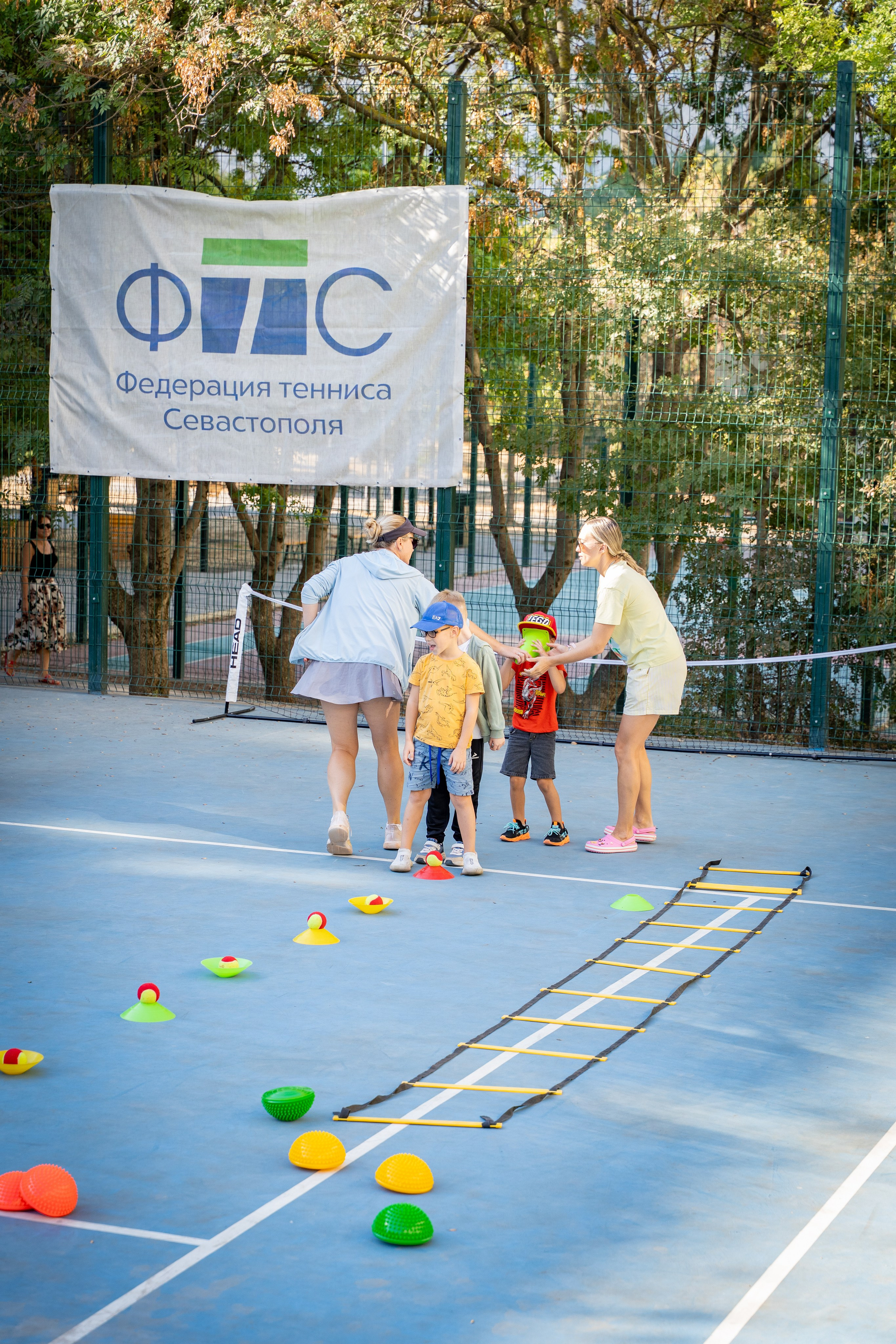 Федерация тенниса Севастополь. Малыши. Анастасия Дунаева. Фотограф в Севастополе