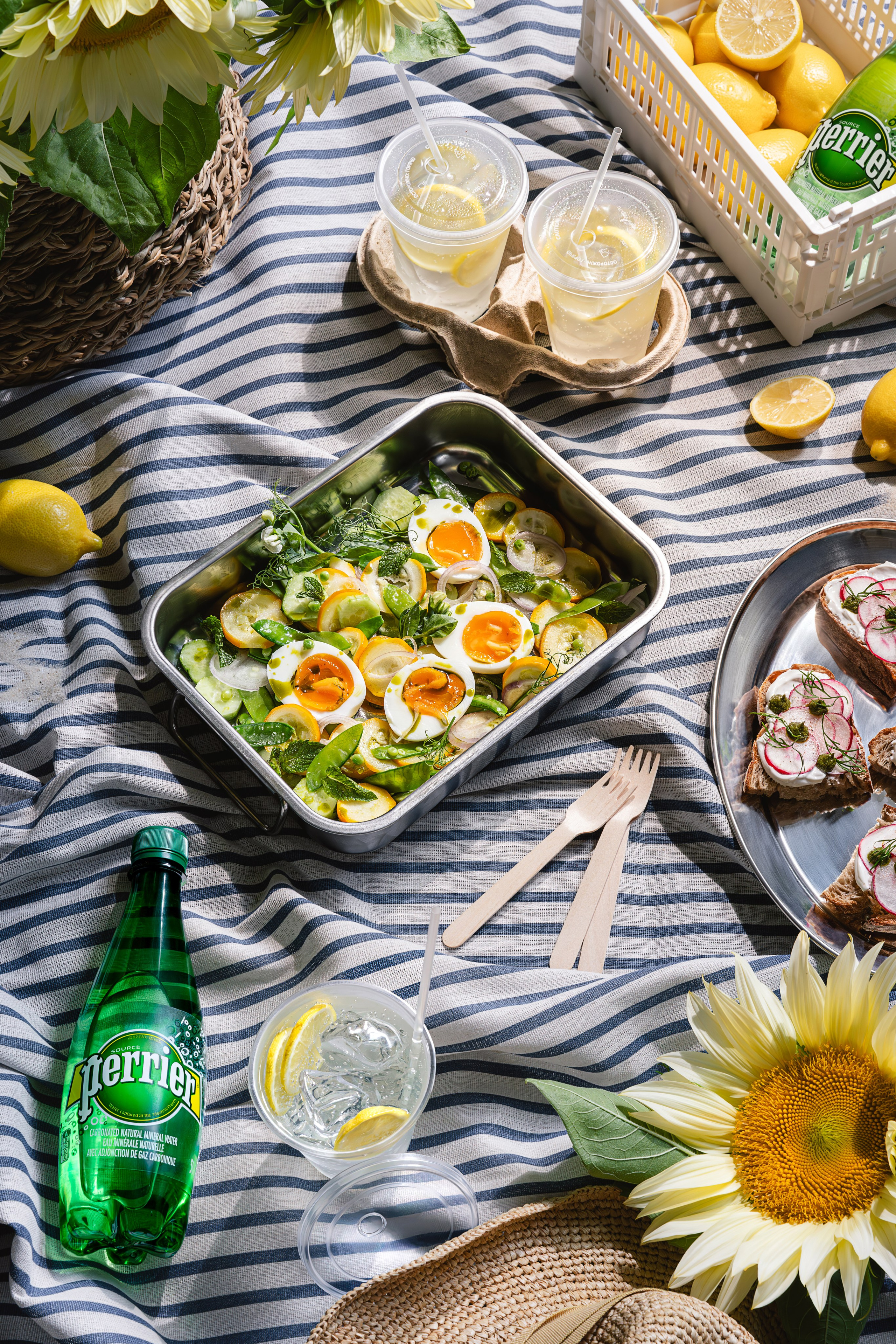 Lemon Picnic. Foodie Stories (гастрономические истории) рекламная фуд-фотосъёмка, Москва