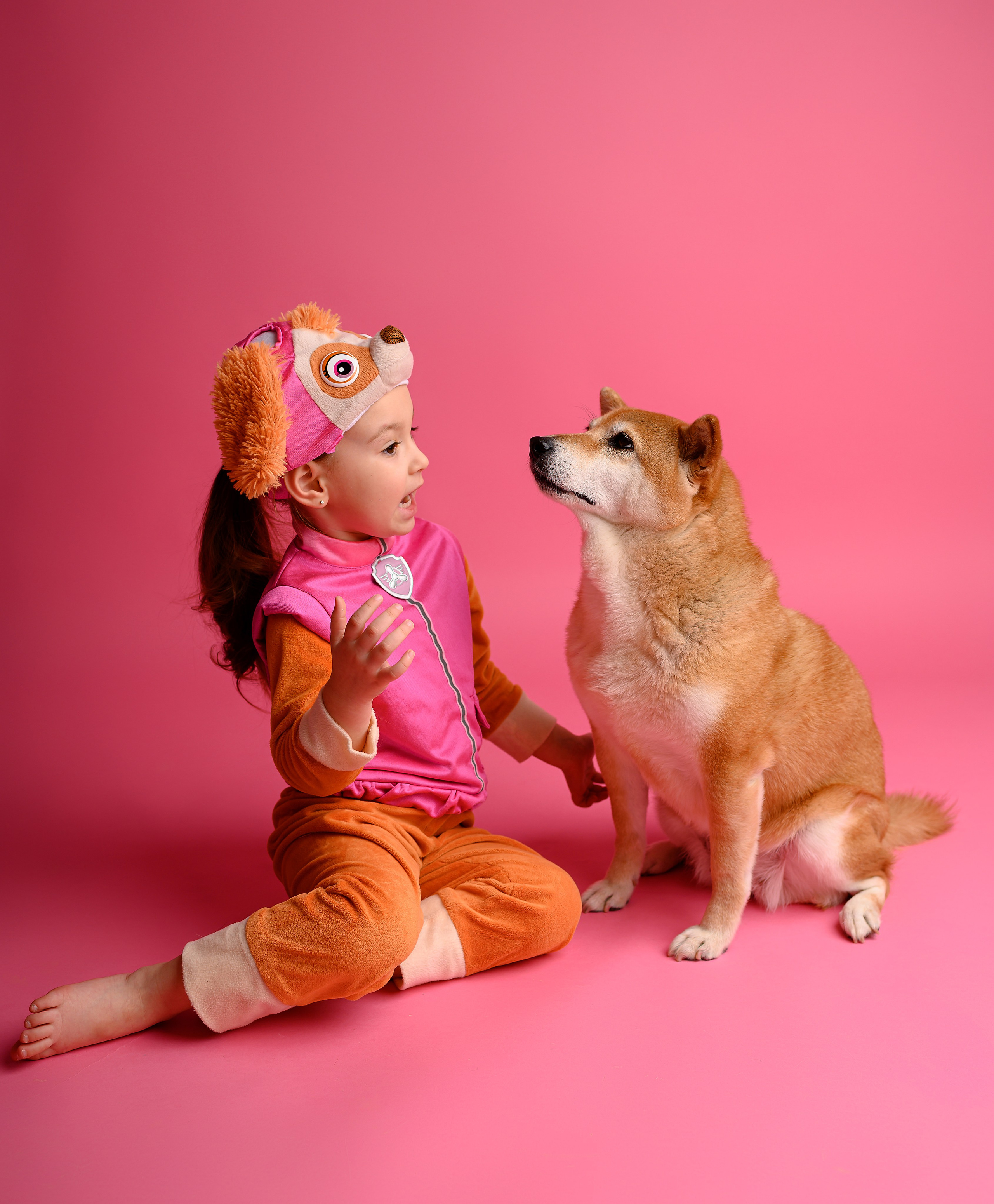 Дети и собачки. Семейный, детский фотограф в Москве Дегтярева Анастасия