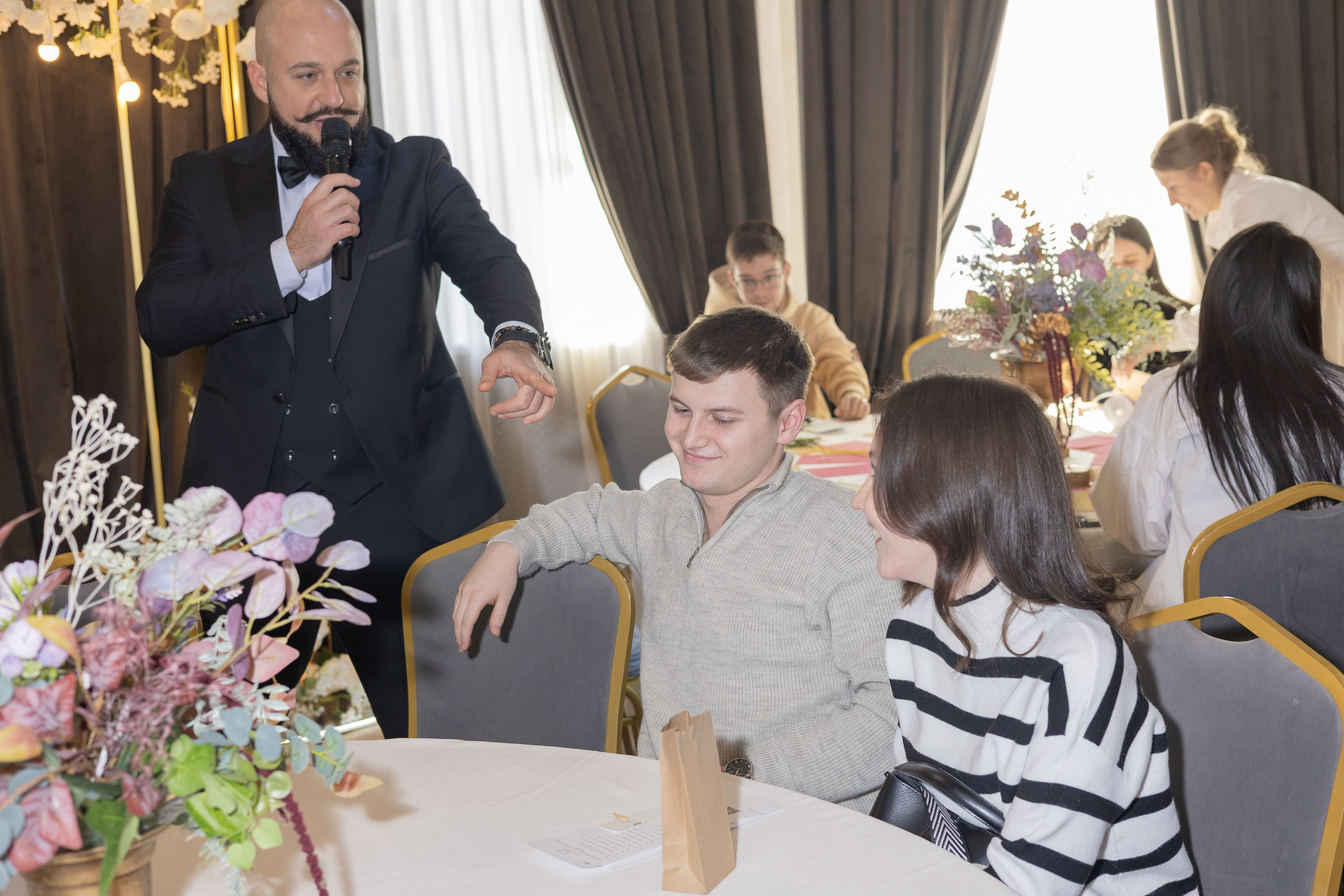 Свадебное чаепитие для молодоженов