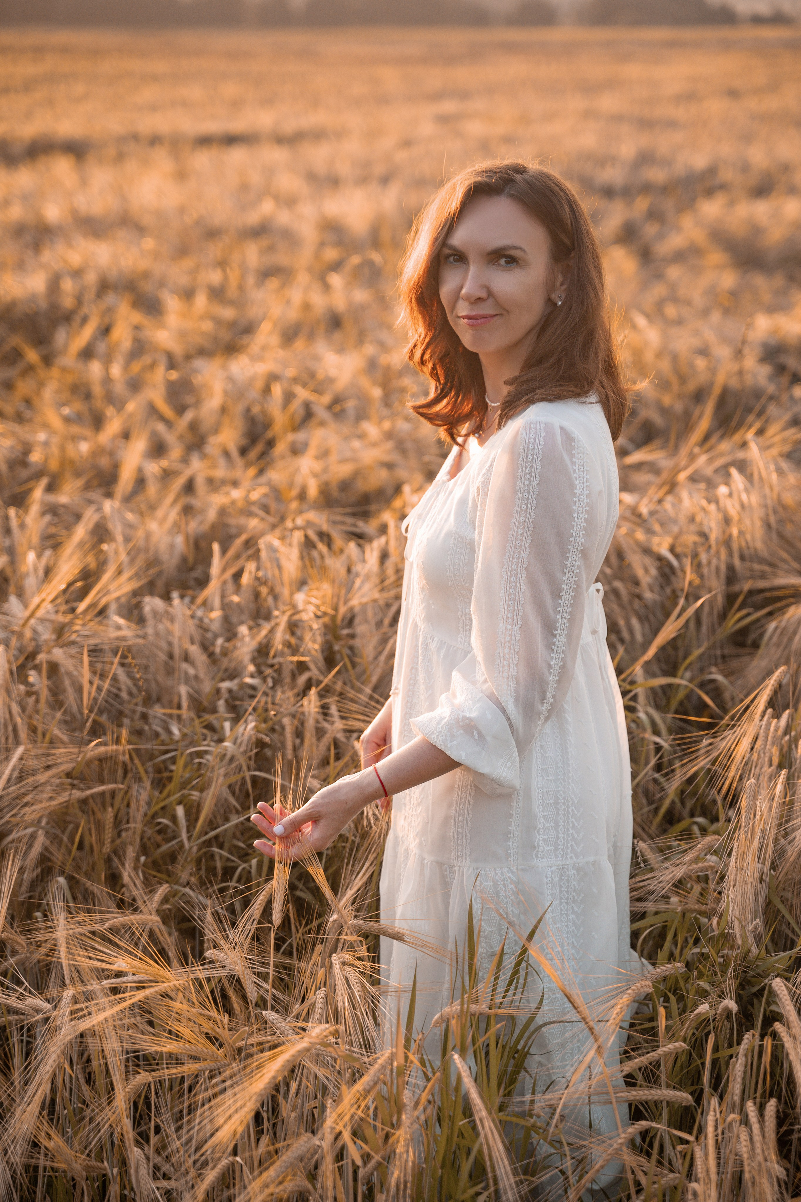 В полях. Фотограф Юлия Кондратьева