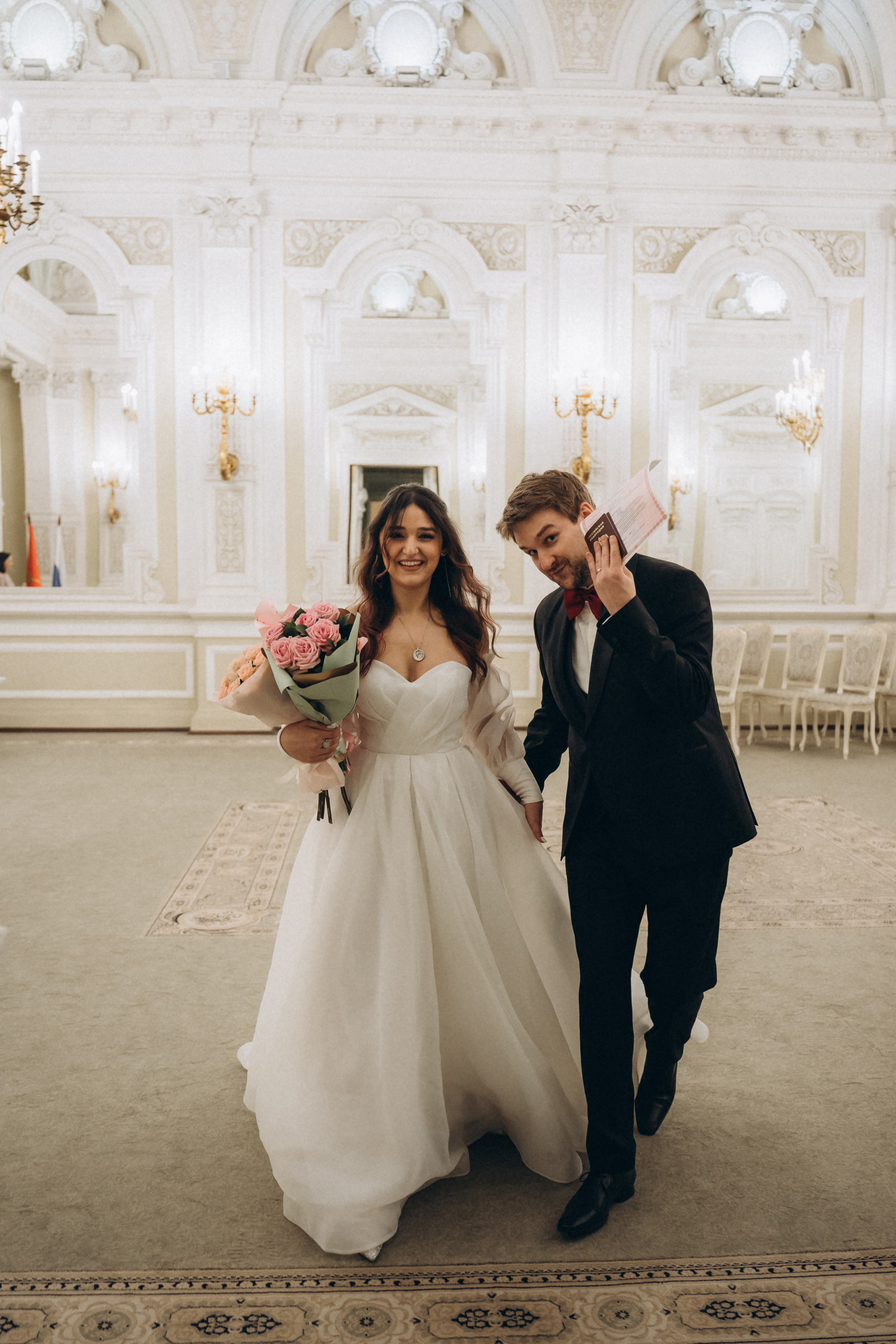 Любовь в 1-м Дворце Бракосочетания. Фотограф в Санкт-Петербурге — Лучина Екатерина