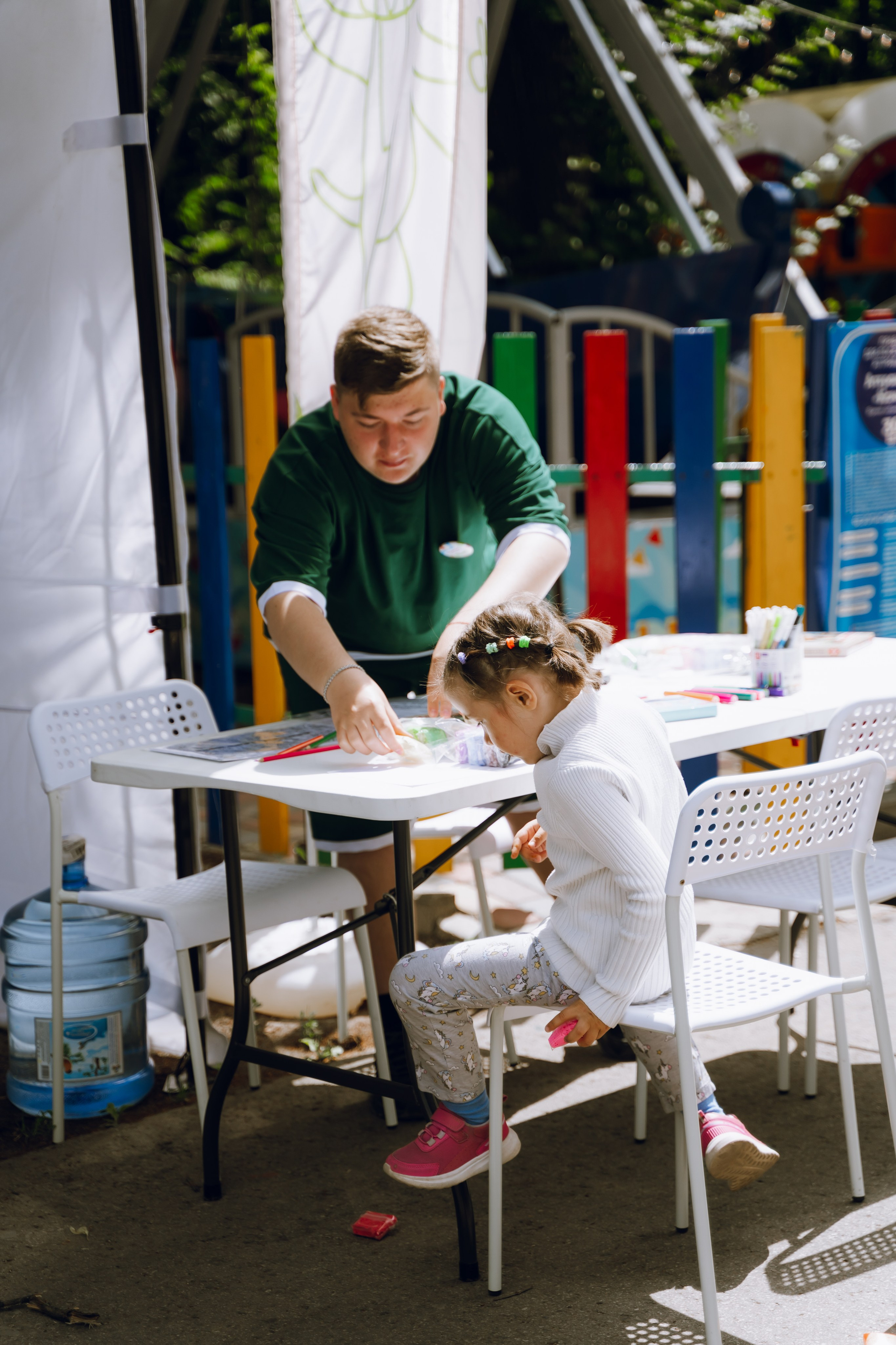 Площадка фестиваля «Мампус и его друзья» в Лесопарке 2025. Фотограф Надежда Погребняк | Рязань | Москва