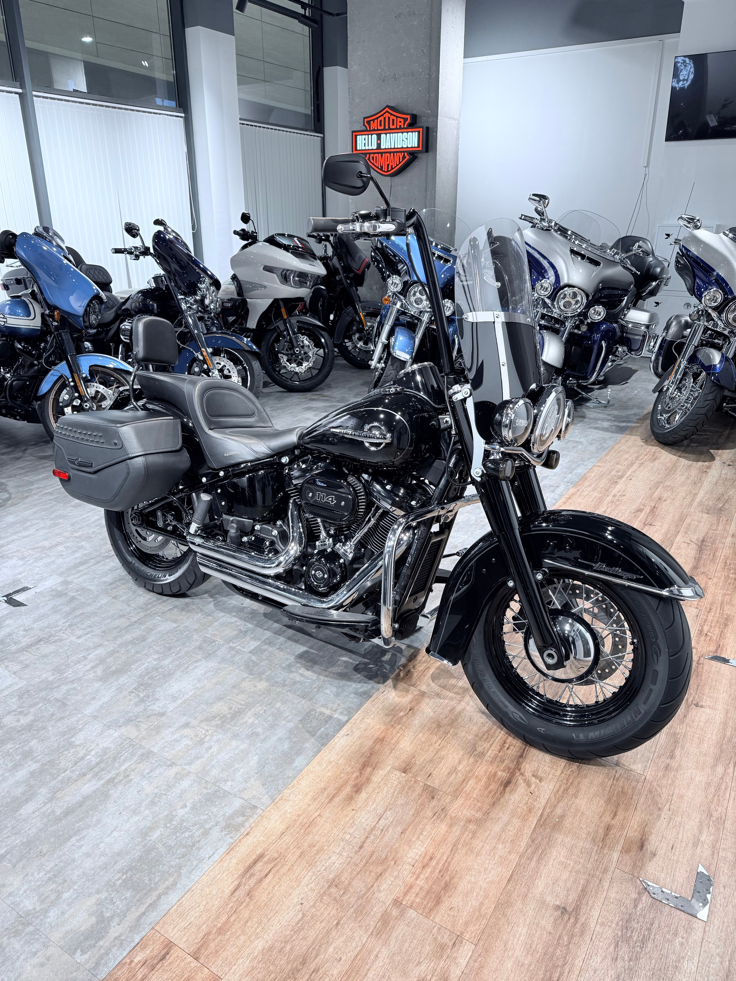 114 Heritage Black Mexican. Hello Davidson, Москва. Только хорошие мотоциклы…