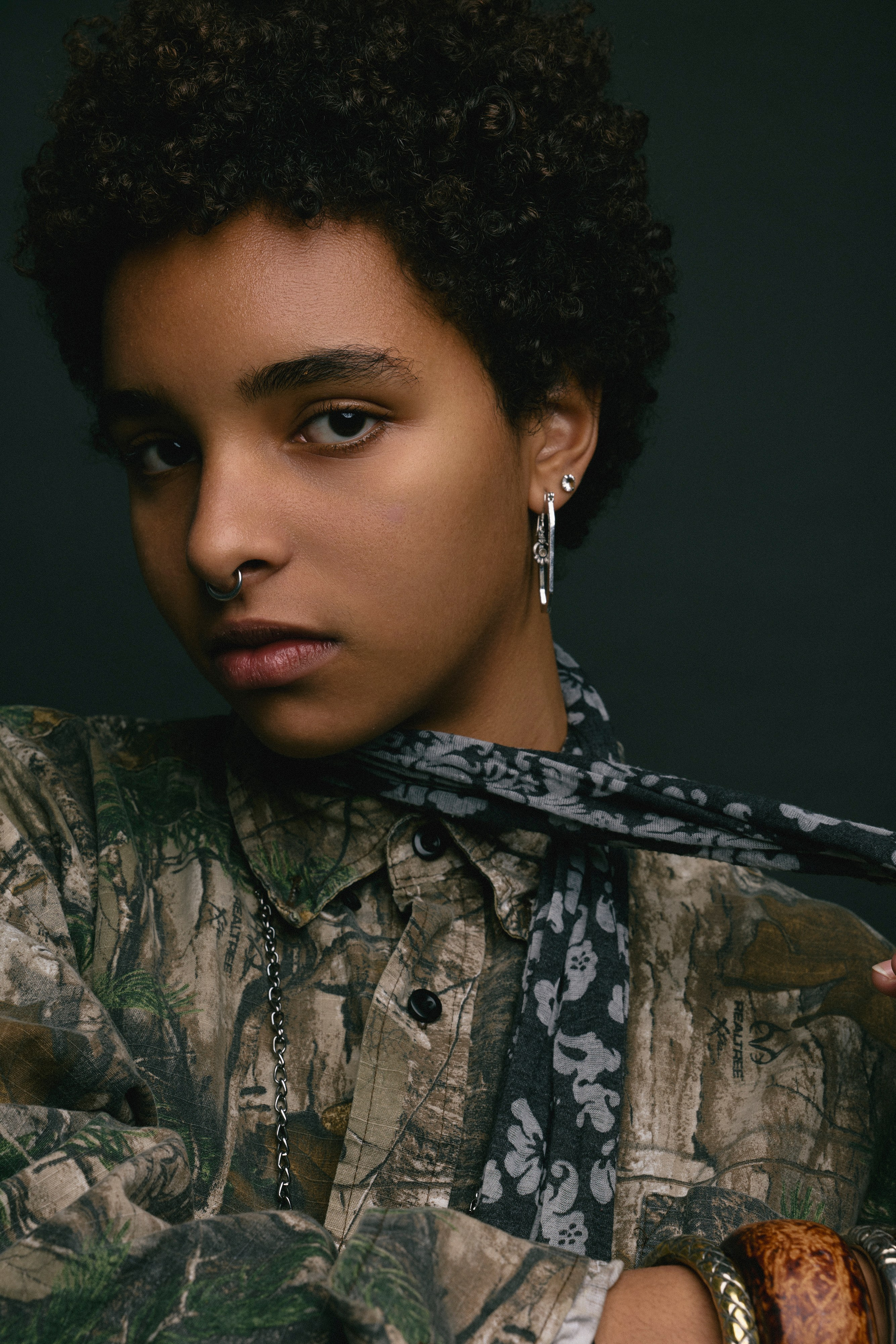 Artistic studio portrait capturing mood and personality