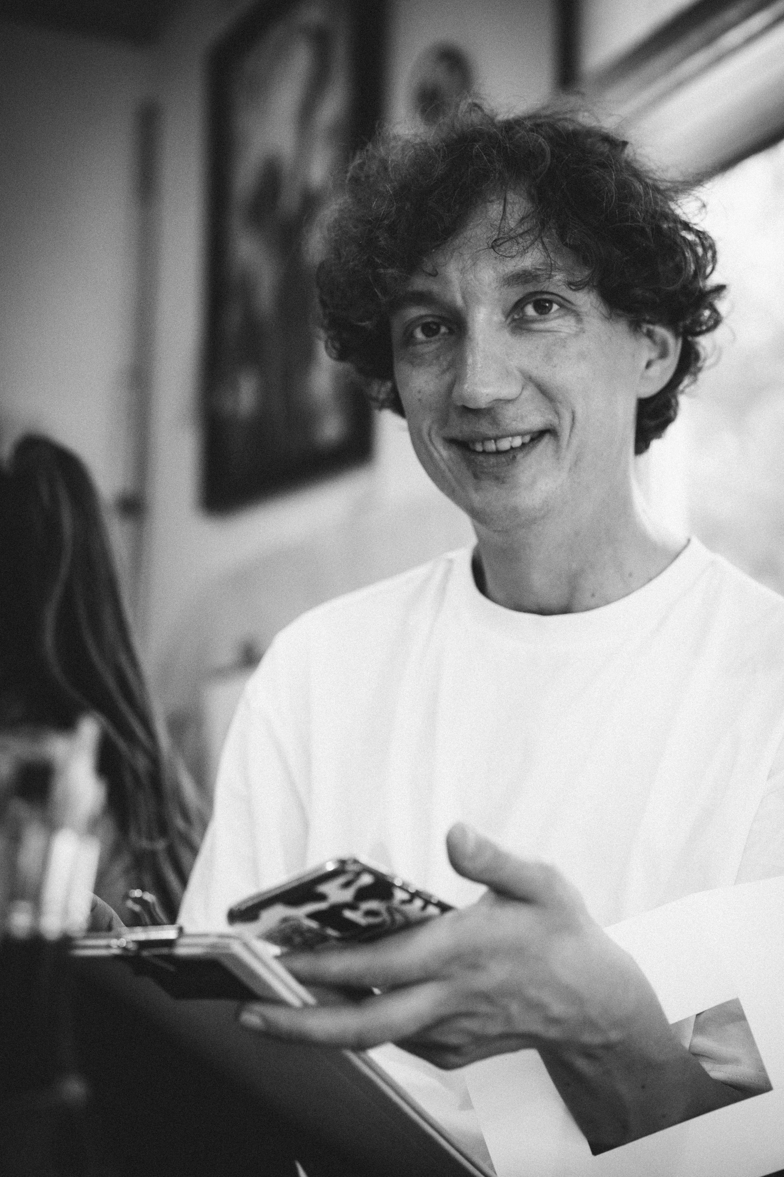 мастер-класс художника Ильи Даньшина в мастерской Бёхово. фотограф Лиза Фирстова. Тимур