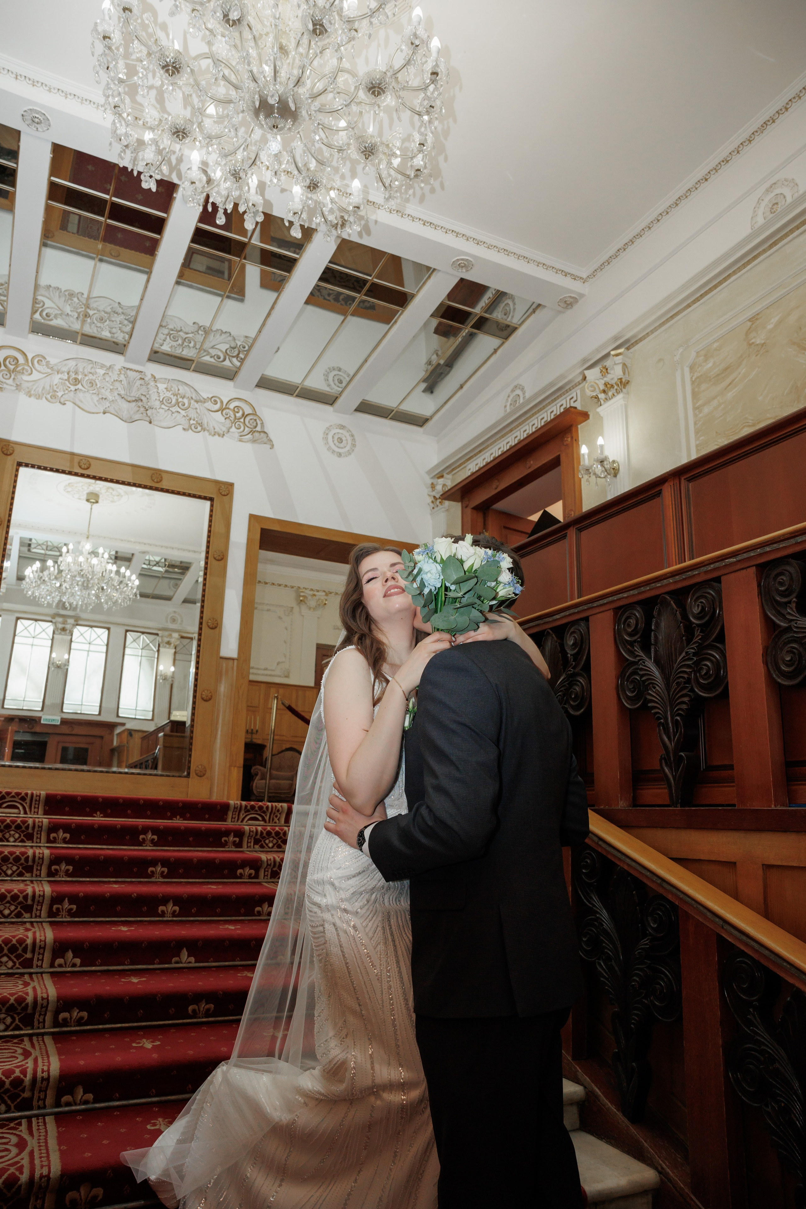 Даша и Дима, Грибоедовский ЗАГС. Свадебный и репортажный фотограф (Москва, Королев и другие)