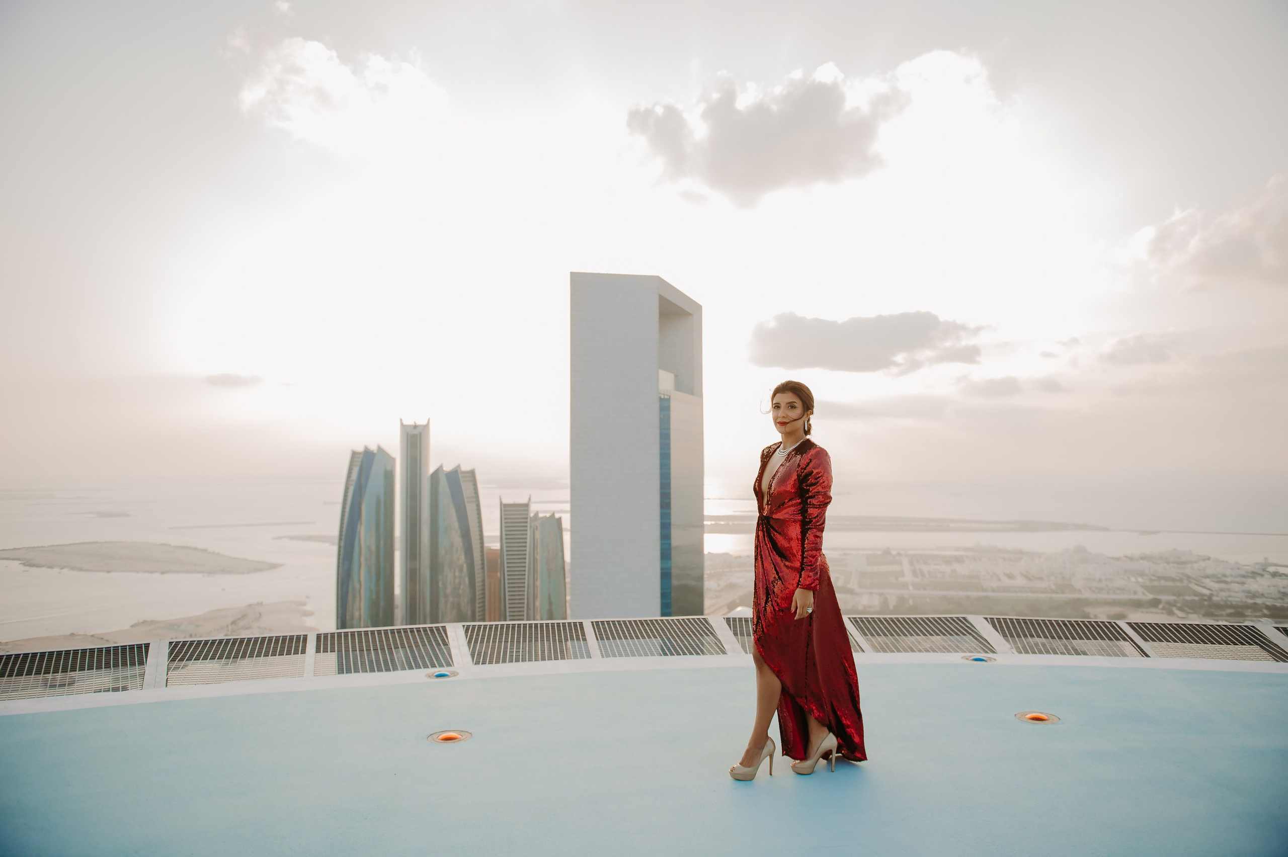 Love Story на высоте (Абу Даби). Фотограф в Москве и Санкт-Петербурге Дарина