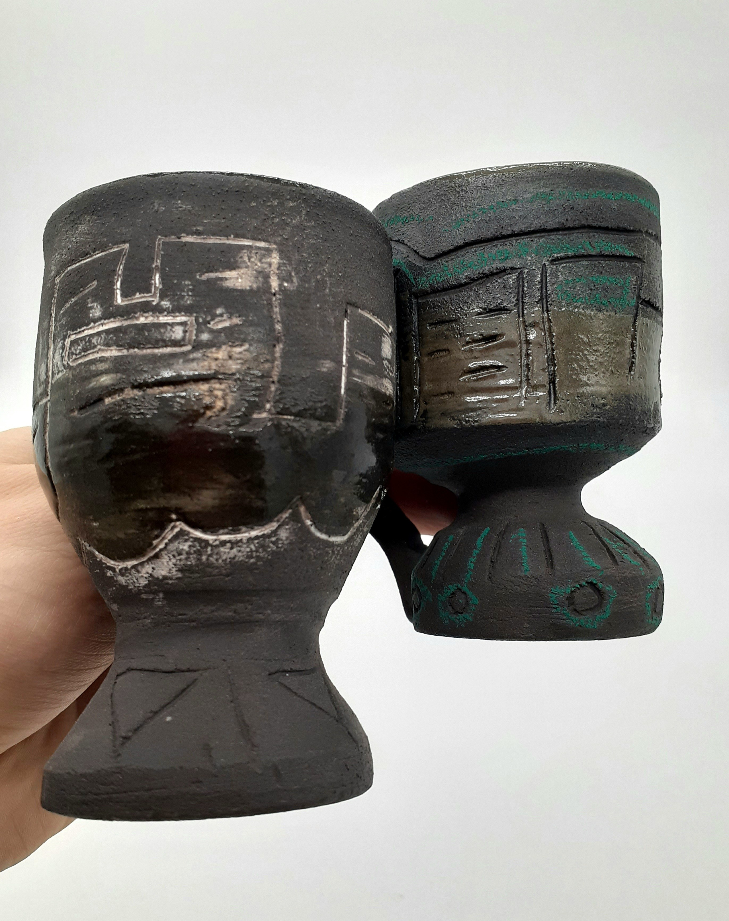 Наскальные рисунки. Керамика с историей. Елена Рогалёва