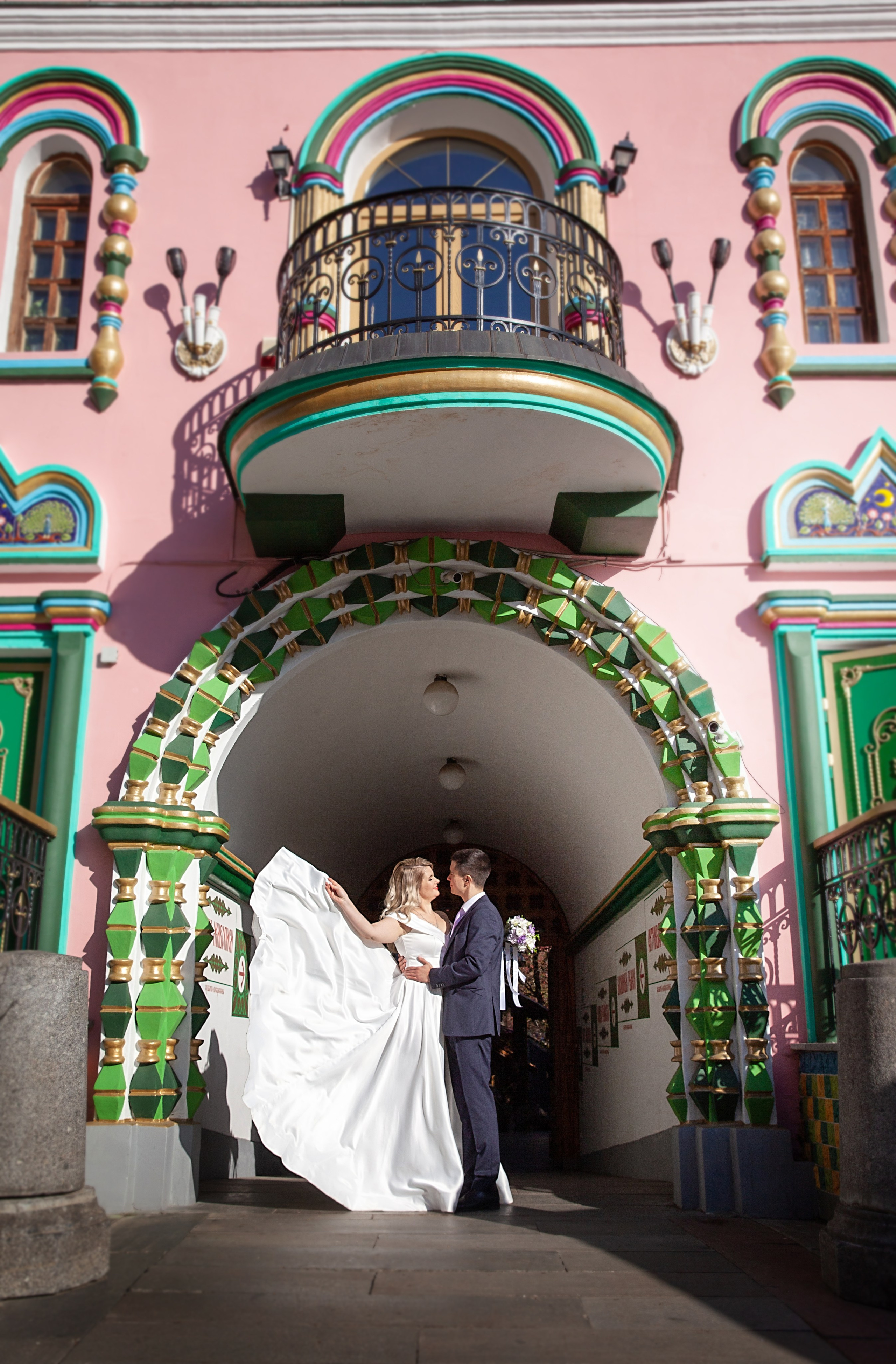 Свадебная фотосессия в Измайловском кремле. Фотограф в Железнодорожном и Балашихе