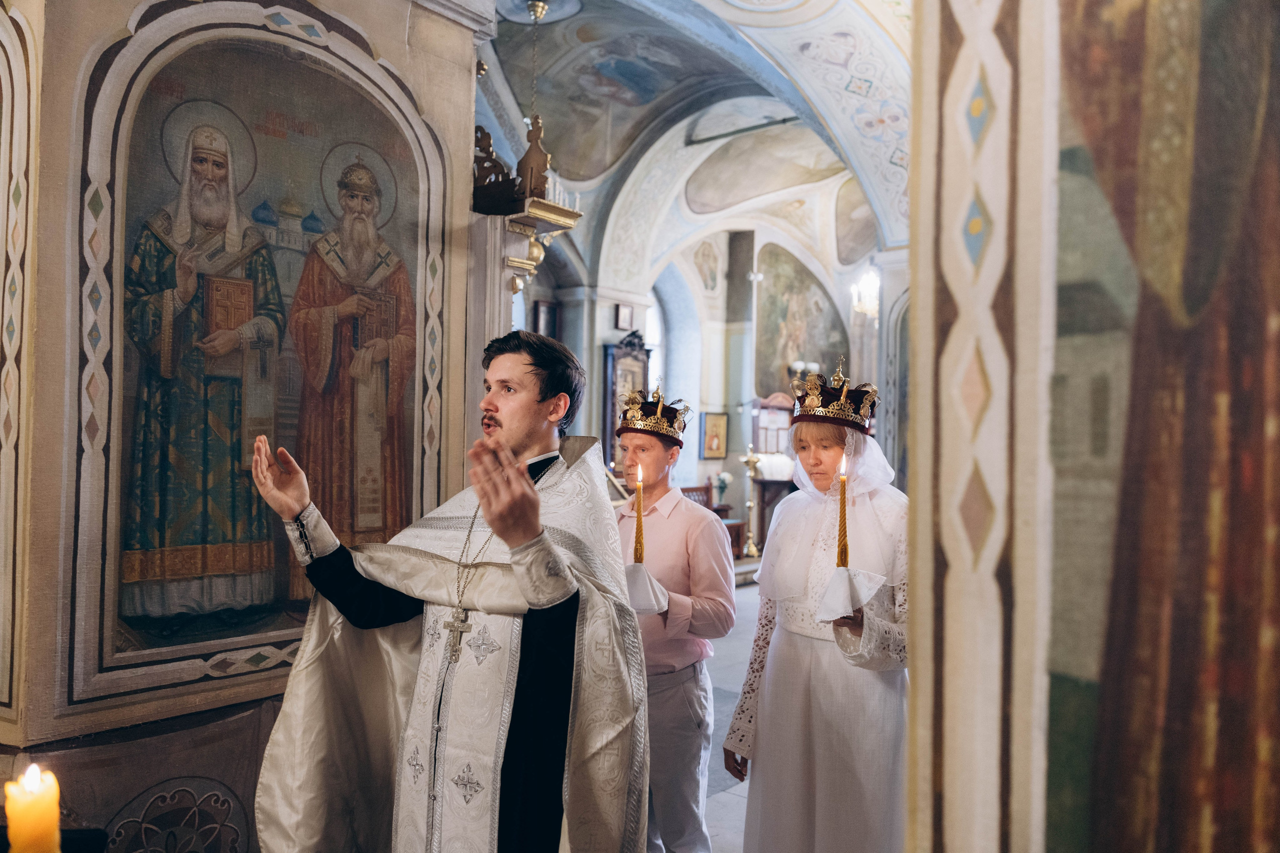 Церковный (крещение и венчание). Семейный фотограф Москва и область Дербунова Елена
