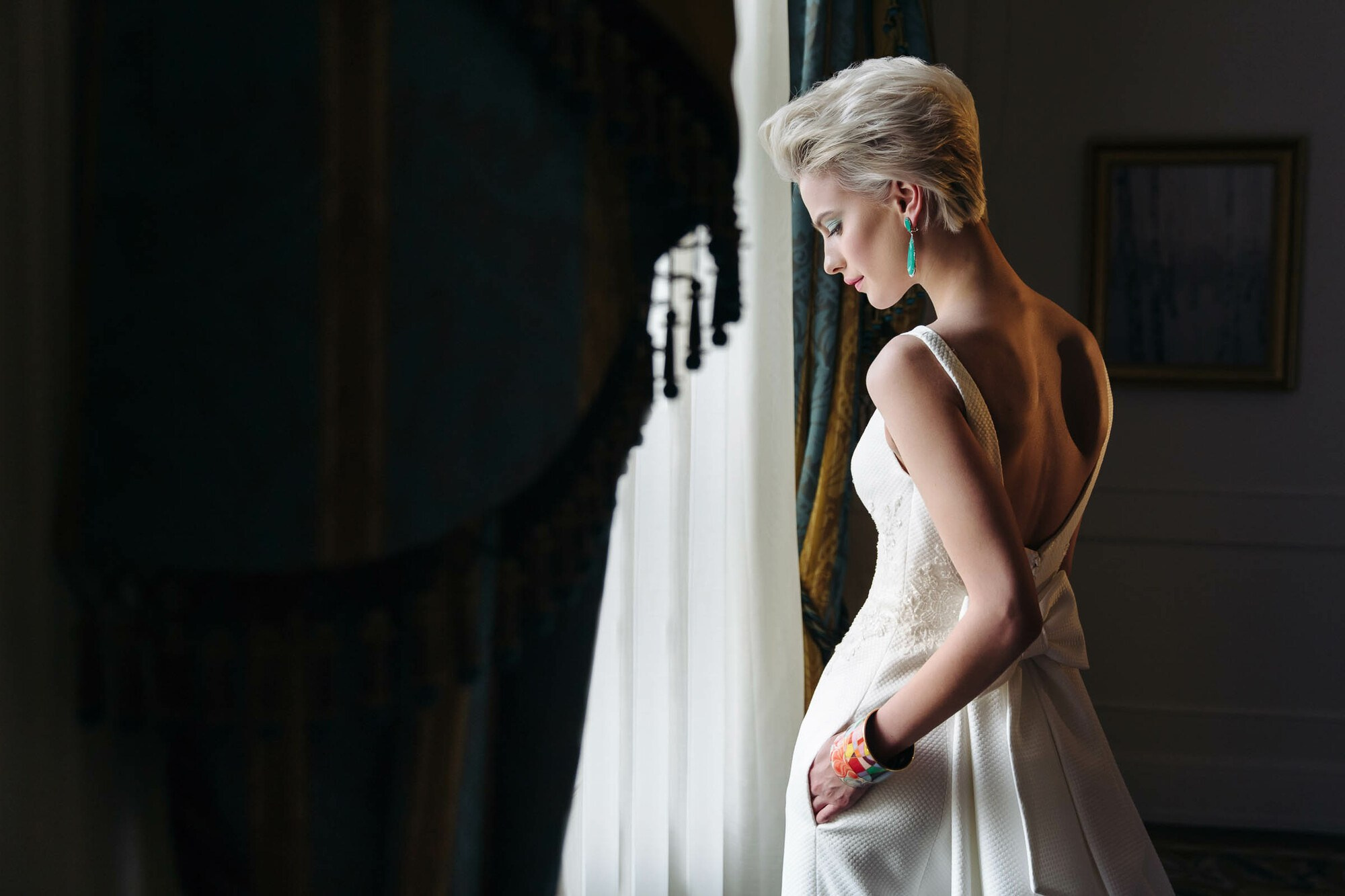 Съемка платьев Rosa Clara, Vera Wang и Watters для журнала Style Wedding. Свадебный фотограф в Санкт-Петербурге и Москве Андрей Нестеров