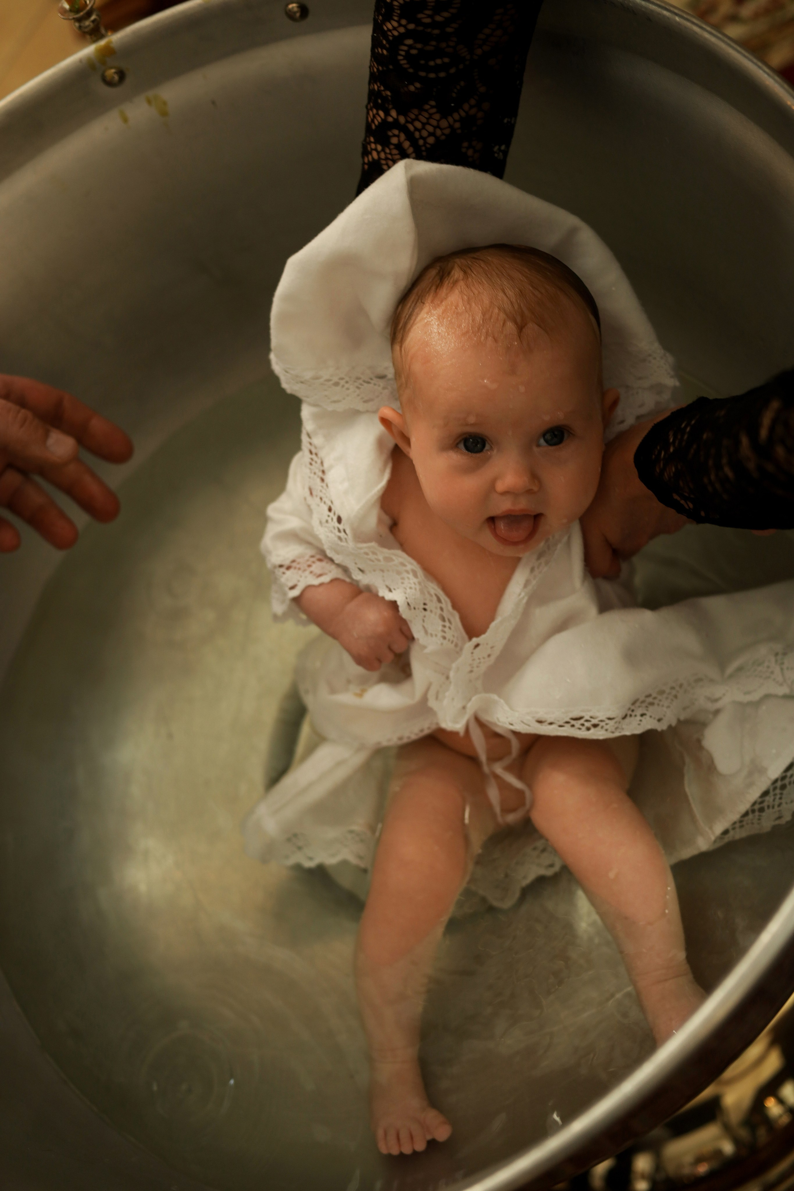 Таинство крещения. Фотограф новорожденных Саратов