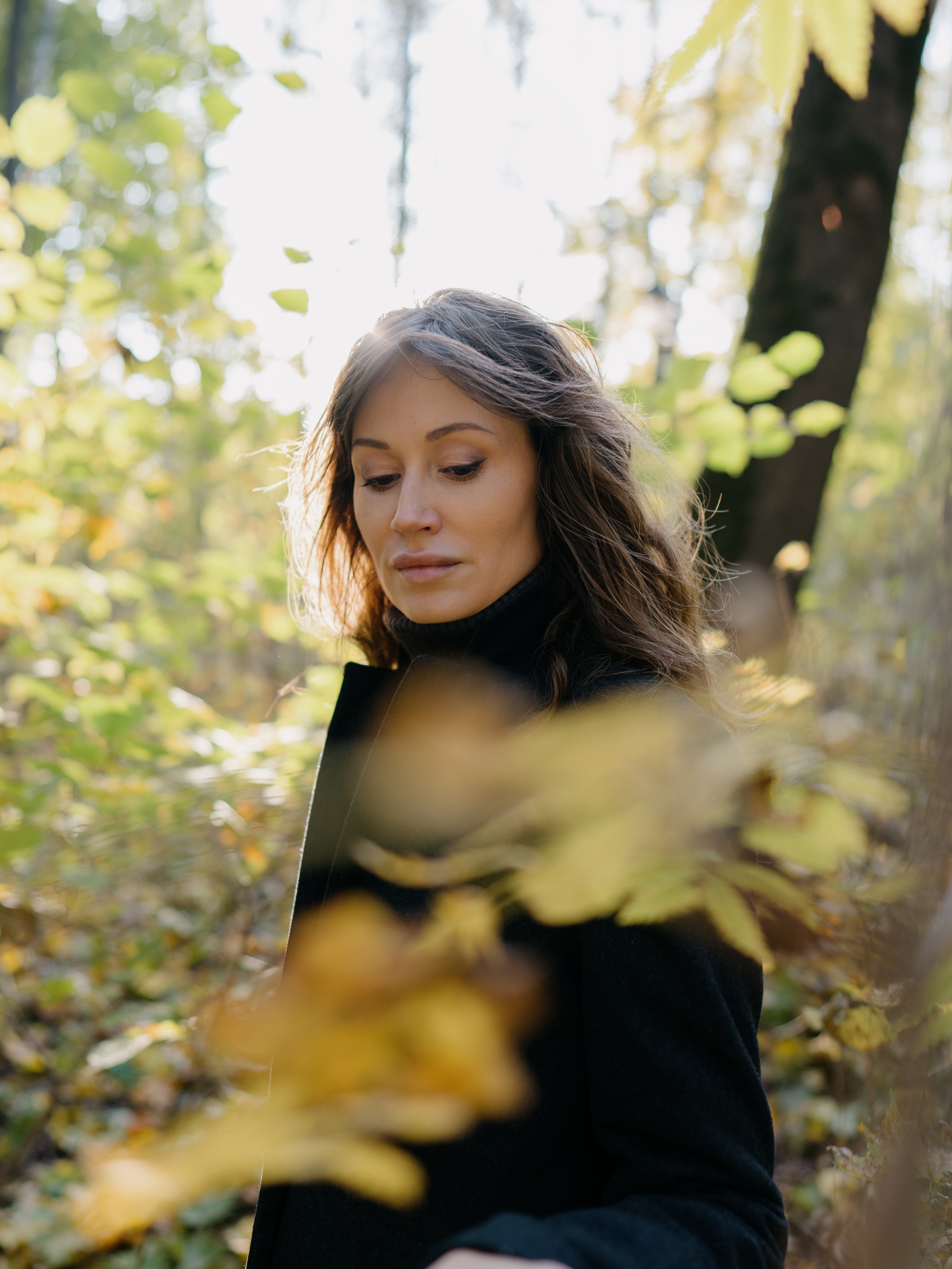 Осенний лес фотосессия