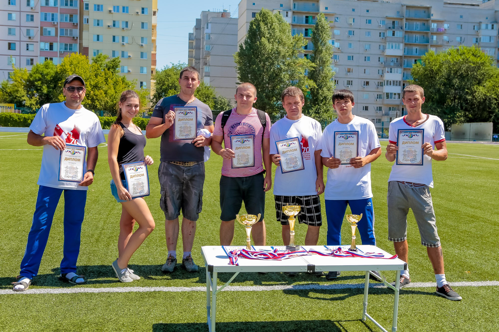 День Физкульт. Максим Матвийченко и Виктория Басова профессионалы своего дела