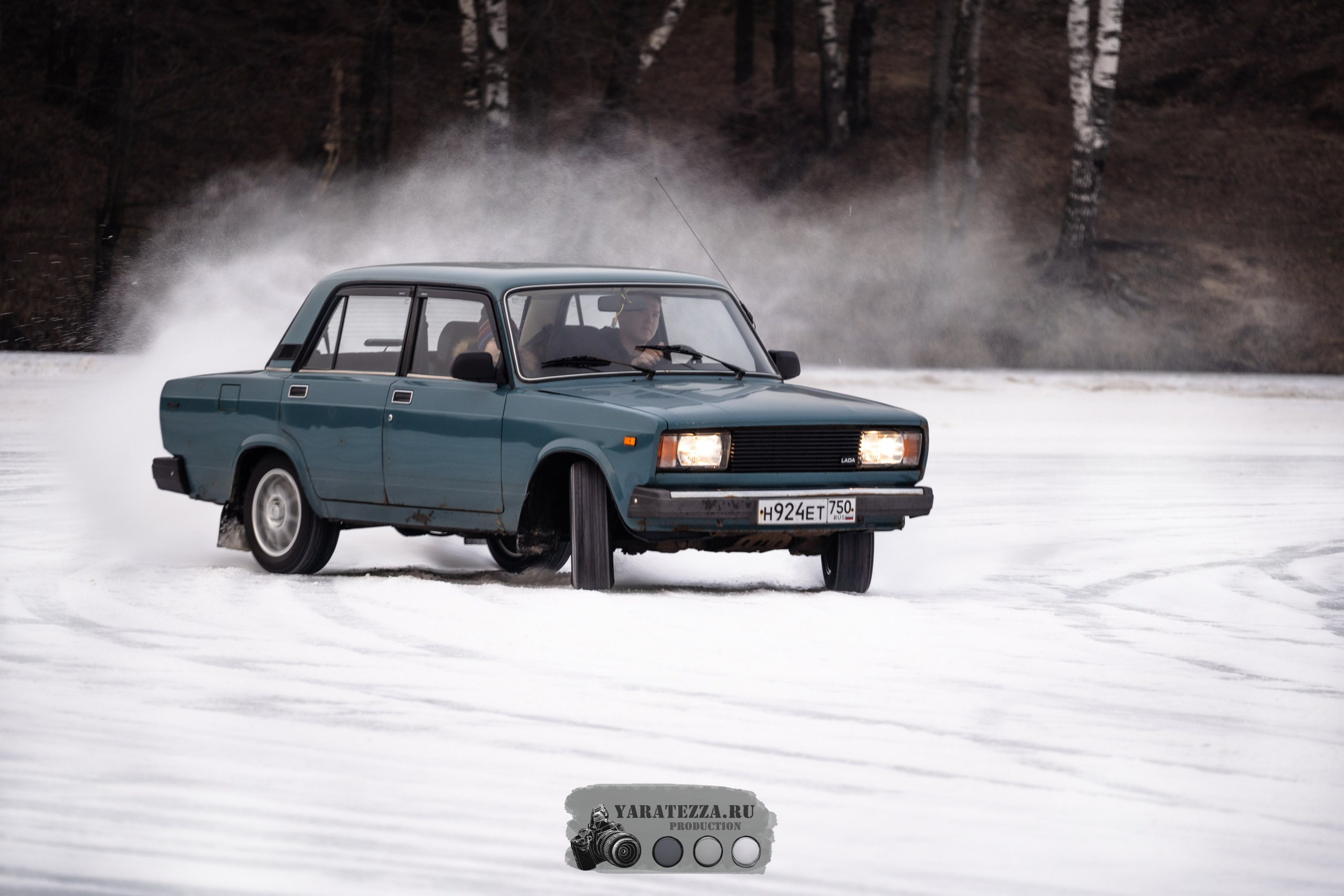 Тренировочный день на ледовой трассе. Yaratezza production