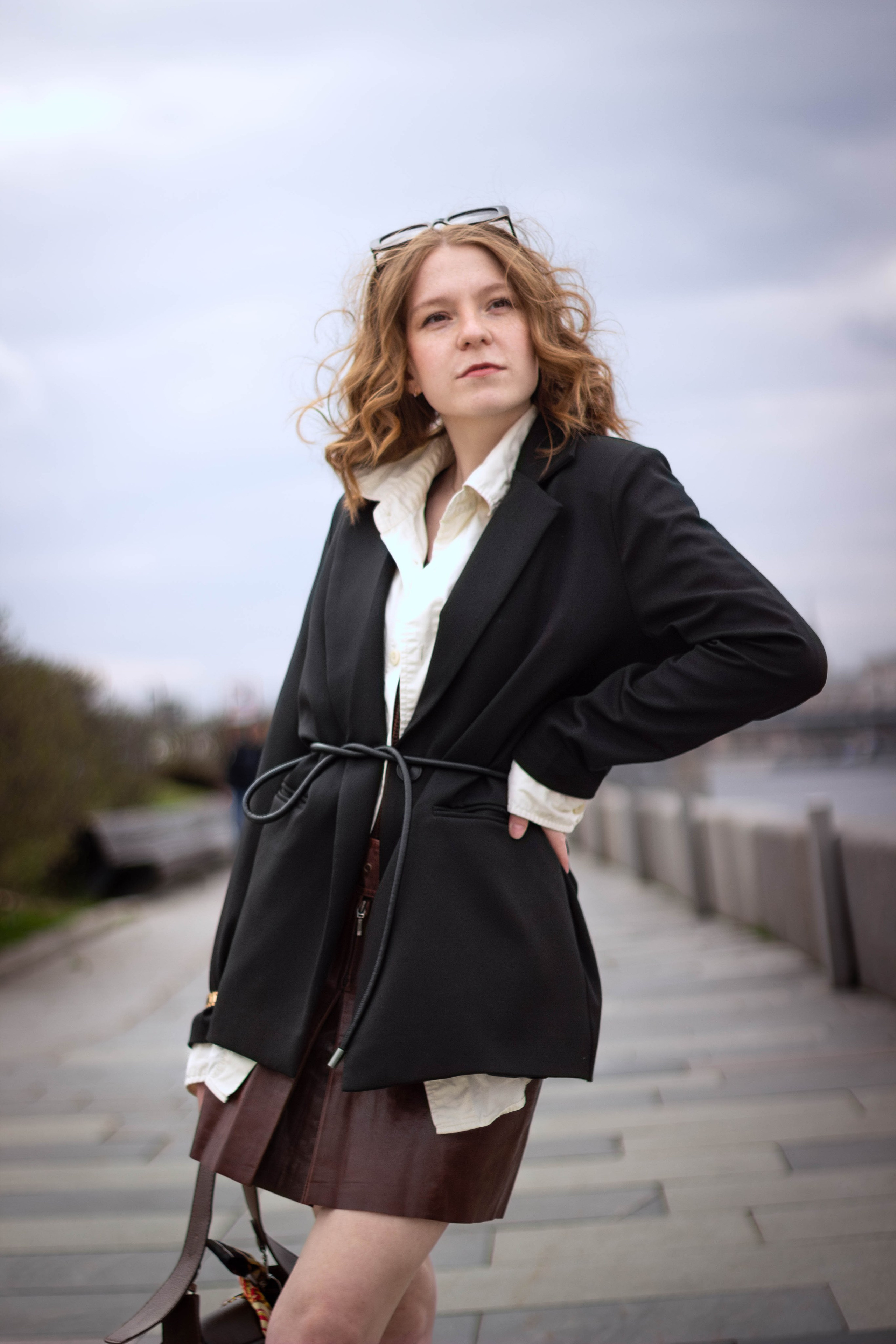 Аня на Крымской набережной. Портретный фотограф Москва Юлия Трякина