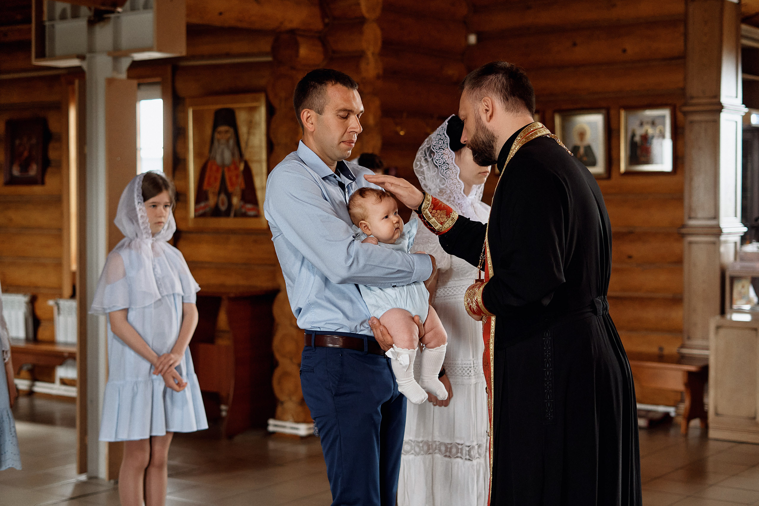 Крещение 15 июня 2023. Свадебная, семейная фото и видео съёмка в Пензе