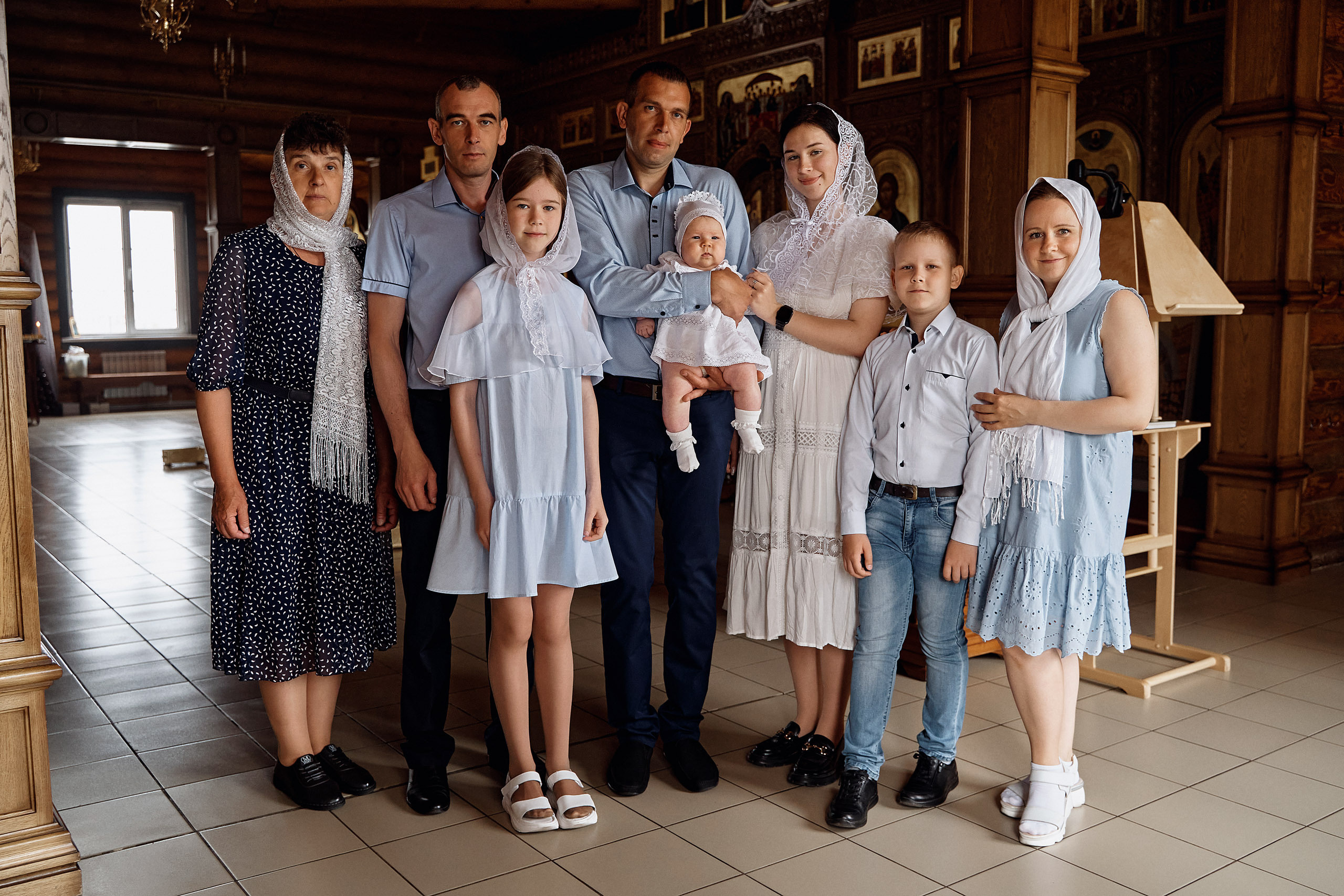 Крещение 15 июня 2023. Свадебная, семейная фото и видео съёмка в Пензе