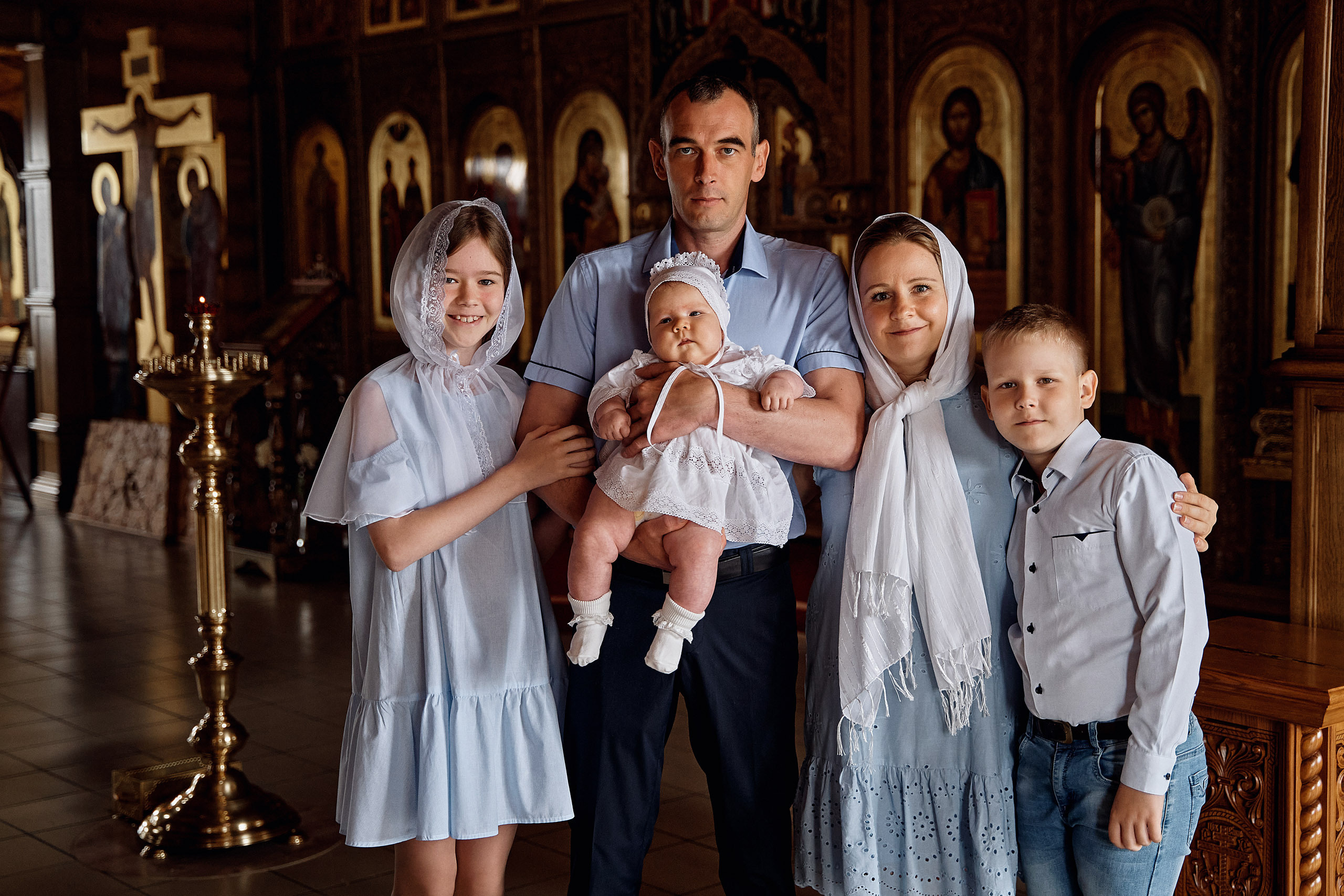 Крещение 15 июня 2023. Свадебная, семейная фото и видео съёмка в Пензе