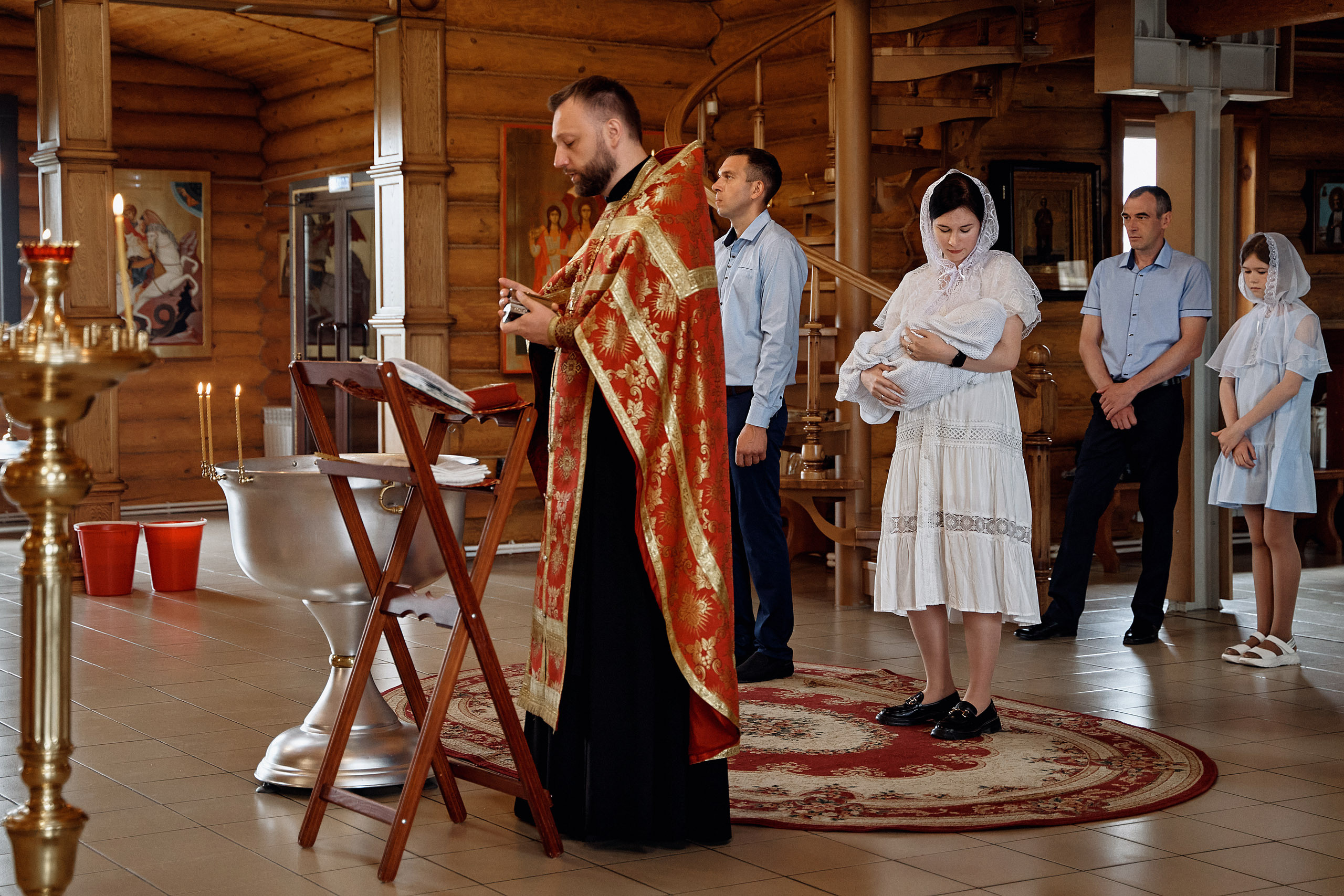 Крещение 15 июня 2023. Свадебная, семейная фото и видео съёмка в Пензе