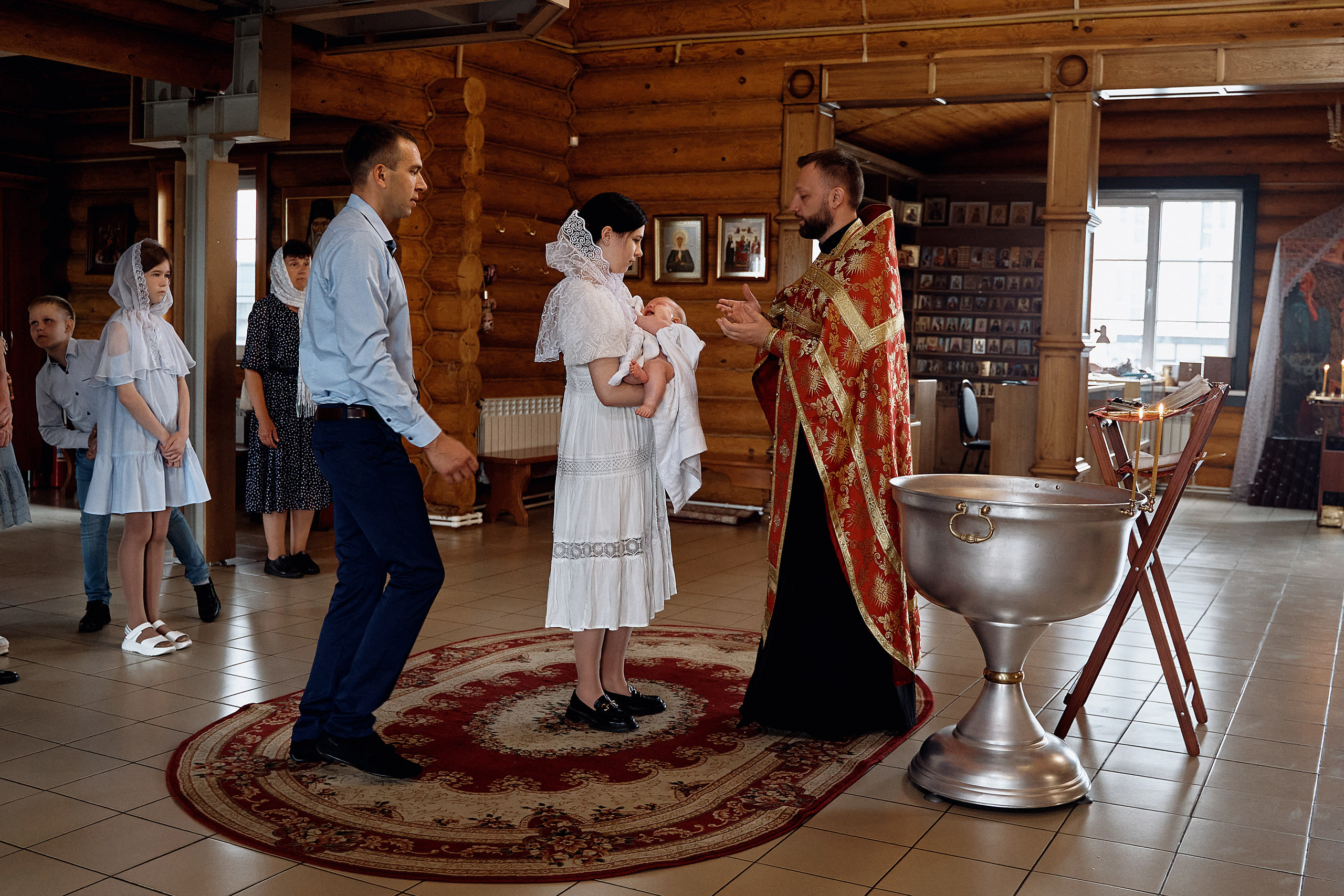 Крещение 15 июня 2023. Свадебная, семейная фото и видео съёмка в Пензе