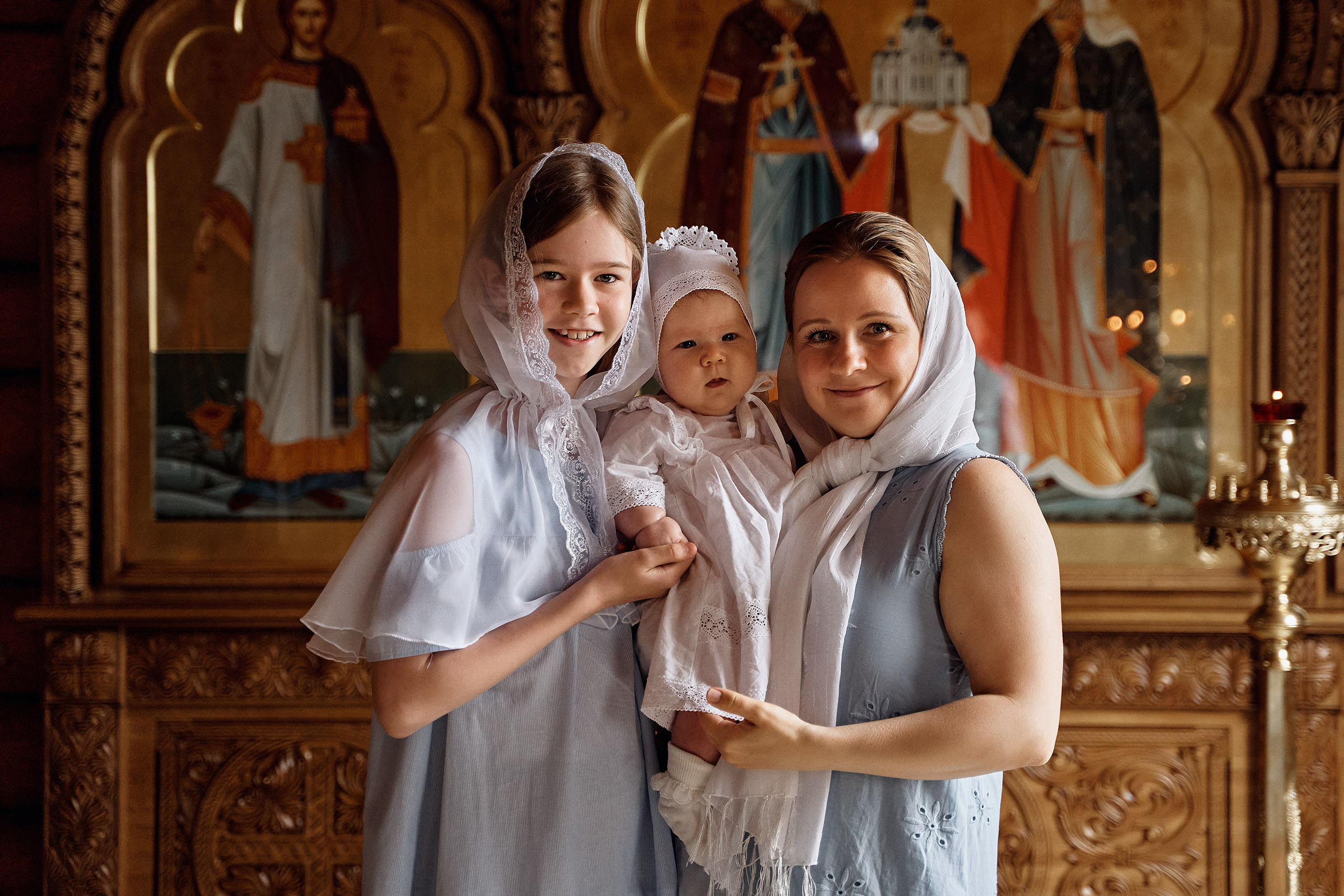 Крещение 15 июня 2023. Свадебная, семейная фото и видео съёмка в Пензе