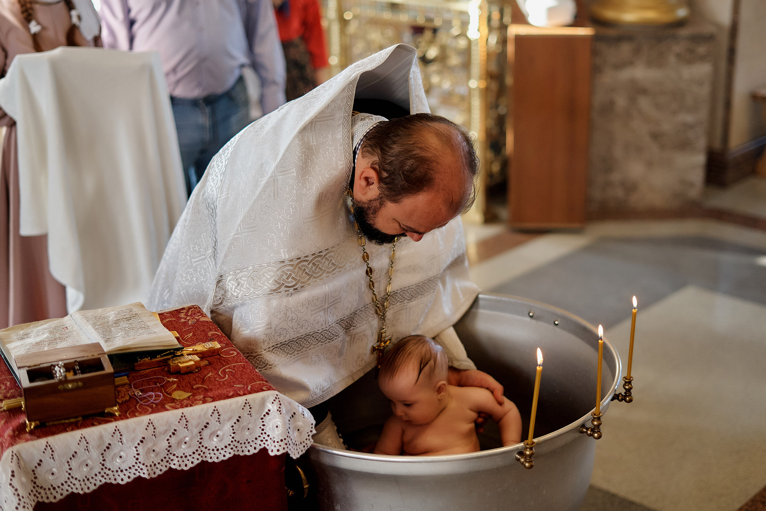 Крещение Храм в Большой Валяевке. Свадебная, семейная фото и видео съёмка в Пензе