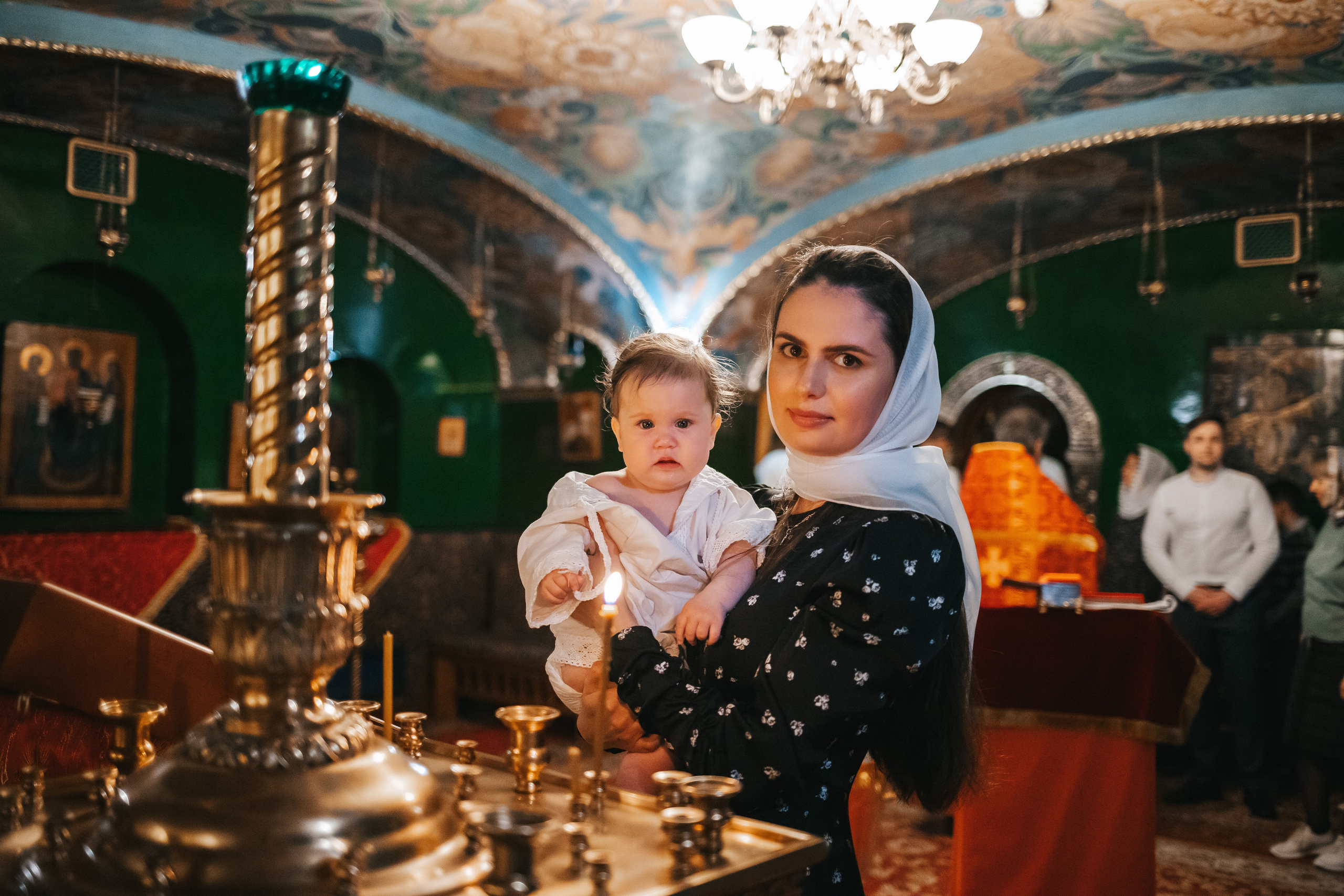 Крещение Лизы. Семейный lifestyle фотограф в Санкт-Петербурге Людмила Пахомова