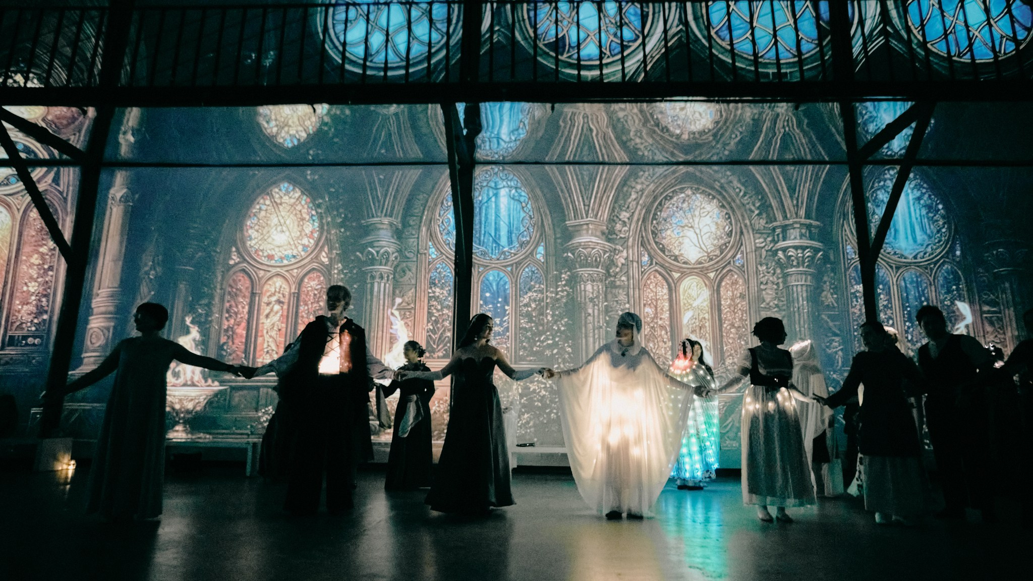 Ночь в холмах | Иммерсивный бал. Фотограф Аннё| Москва