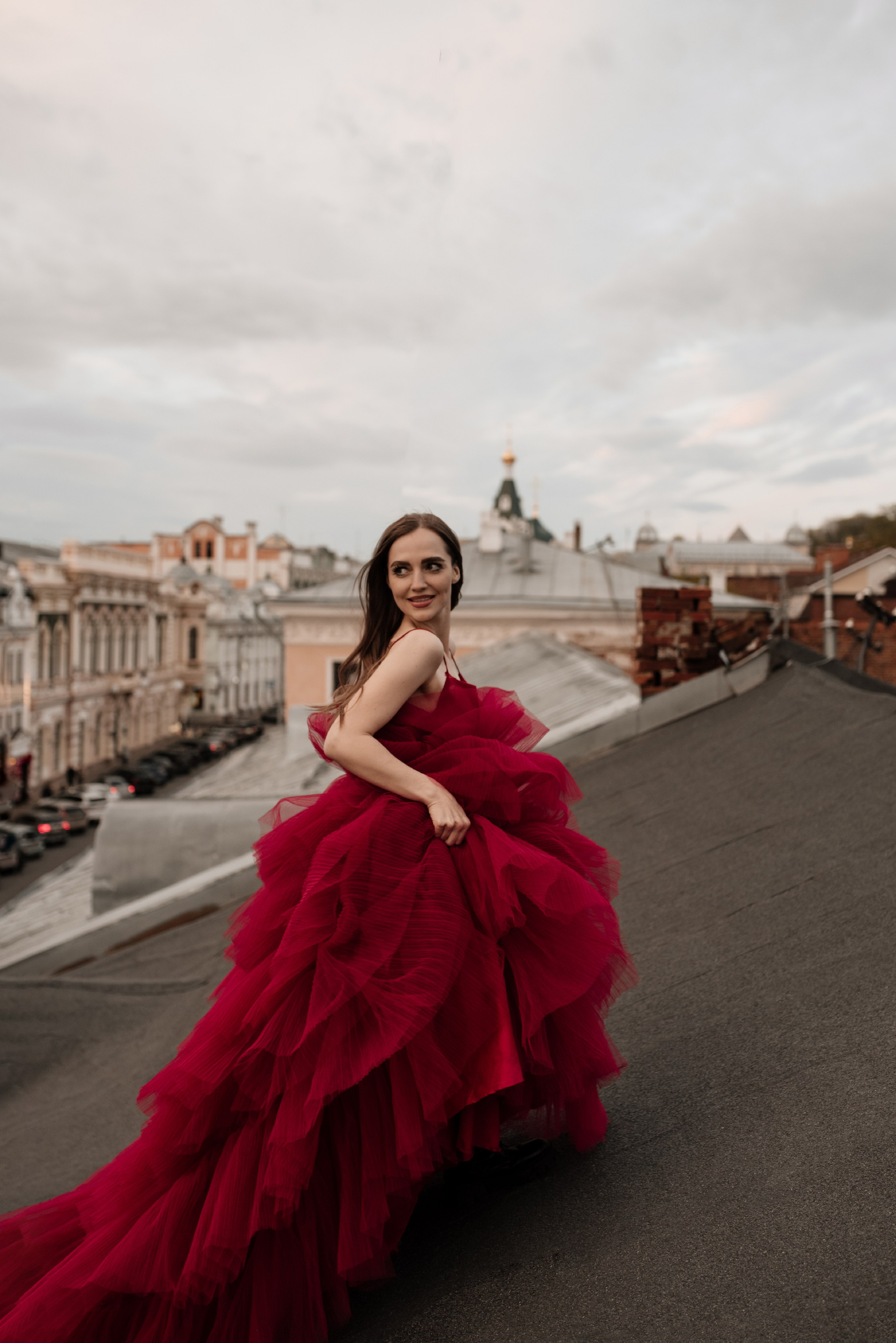 Аня ♡ Крыша. Фотограф Ольга Плеханова | Нижний Новгород, Москва